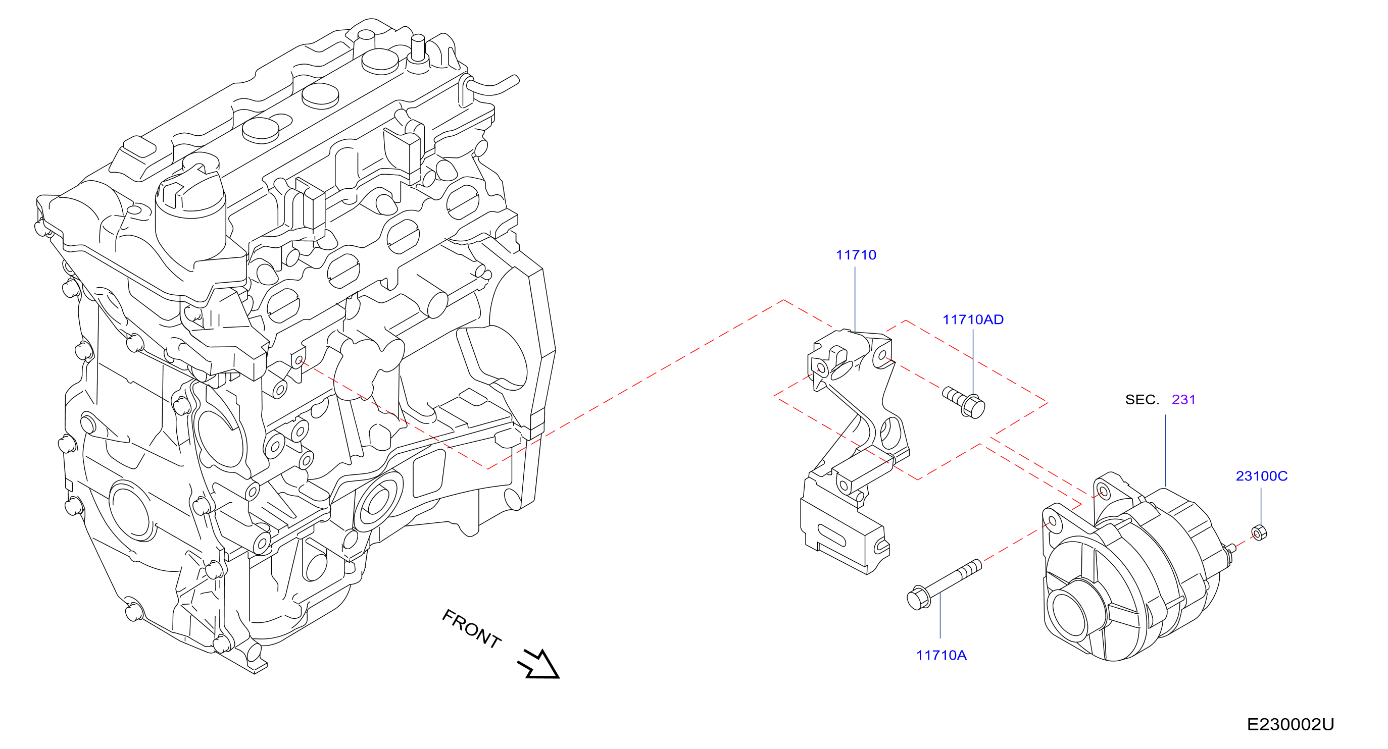 Alternator Fitting