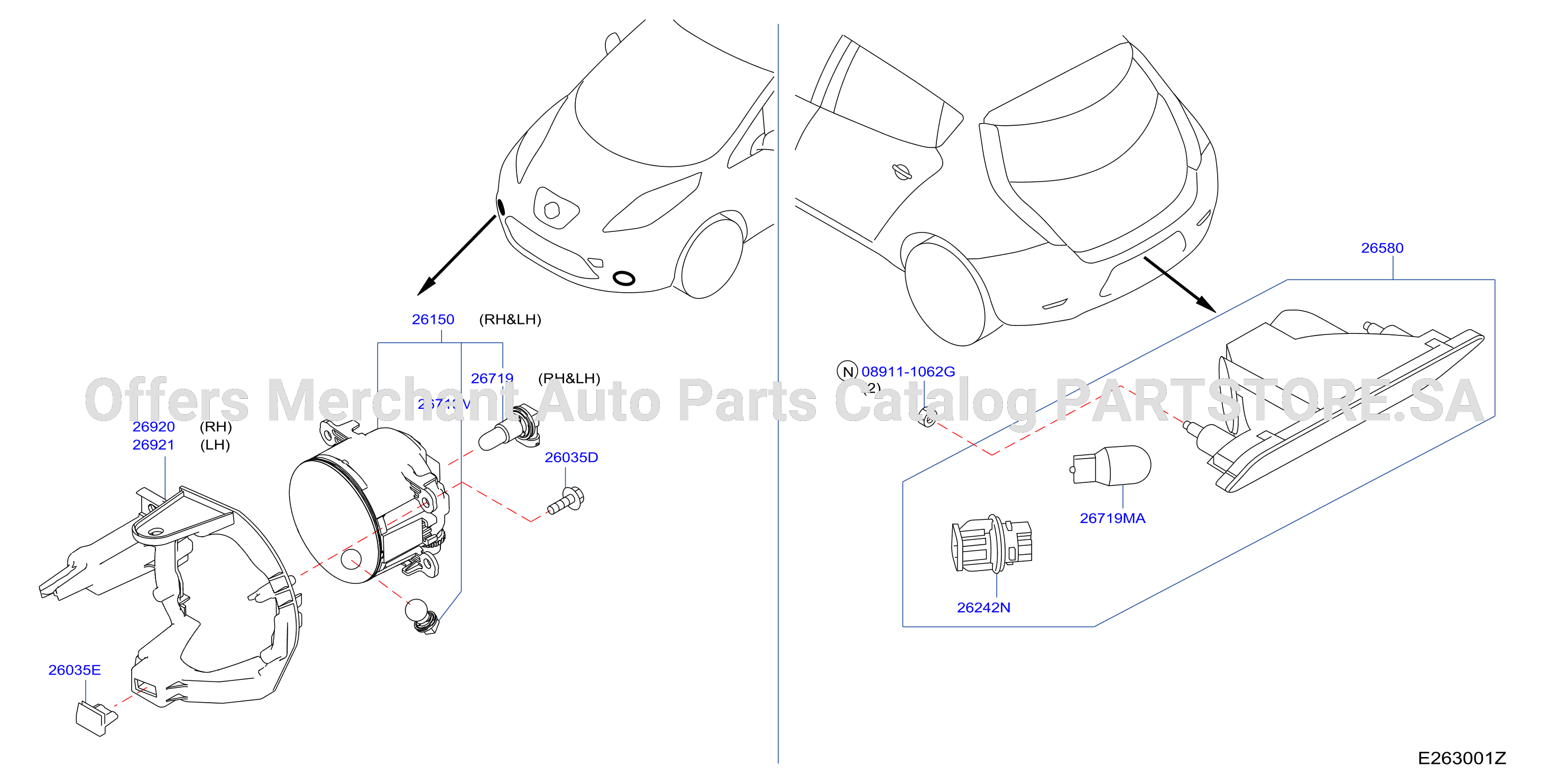 Fog Daytime Running Driving Lamp