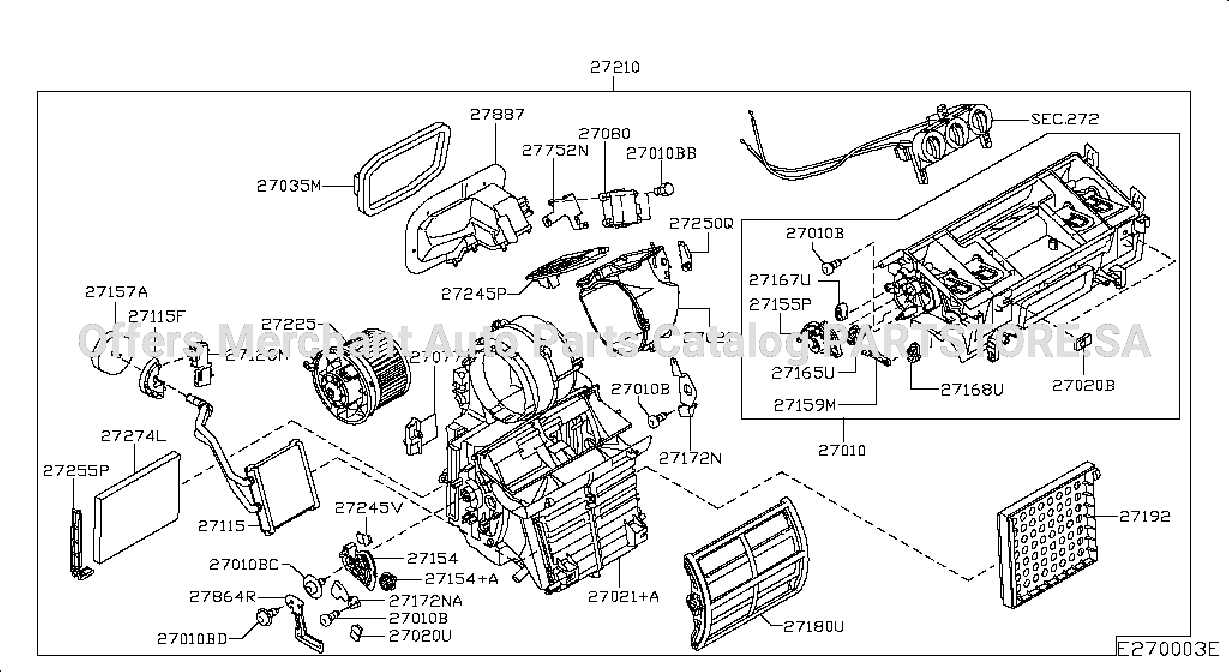 Heater Blower Unit Blower Assy Heater