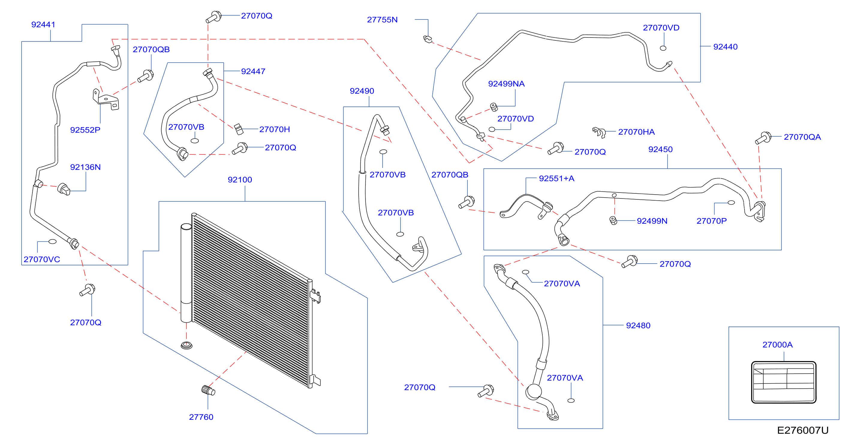 Condenser Liquid Tank Piping