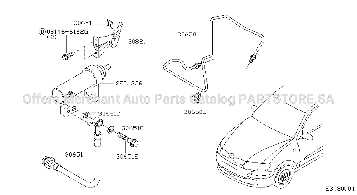 Clutch Piping