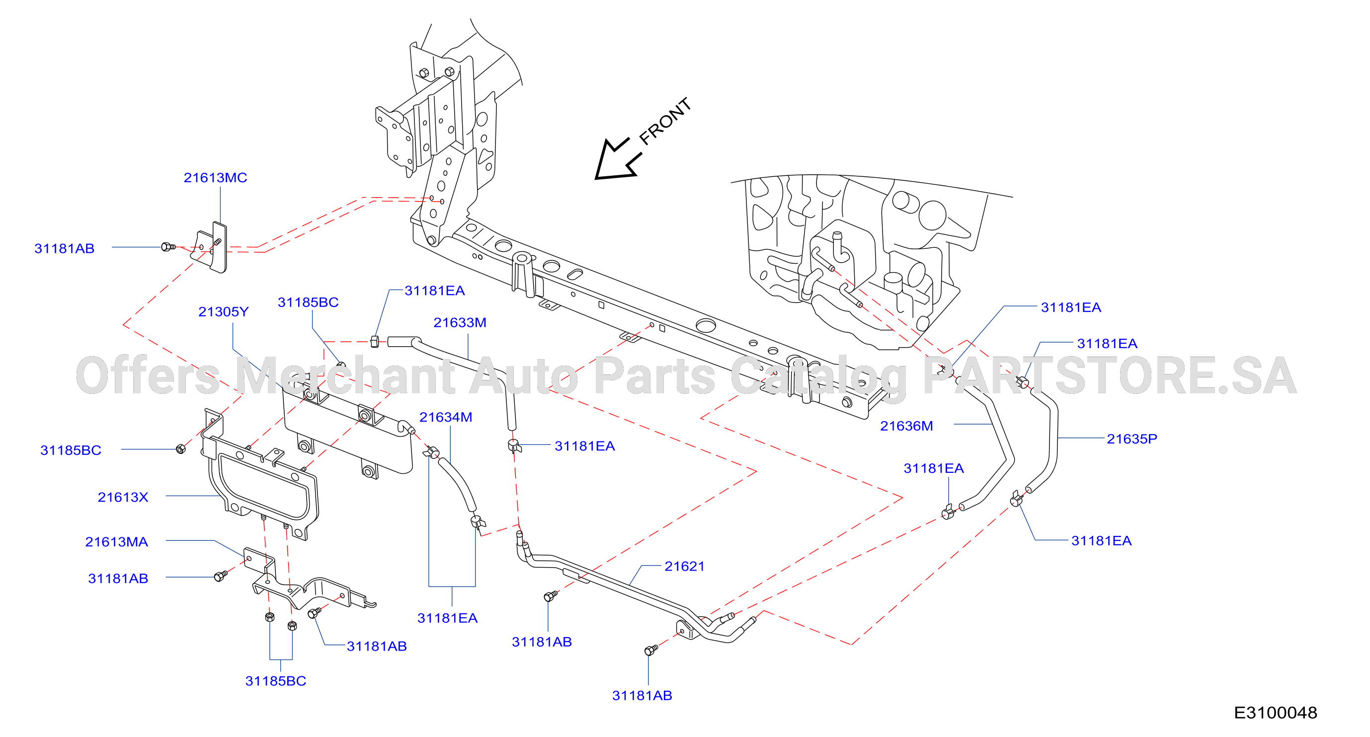 Auto Transmission Transaxle Fitting Oil Cooler Tube Parts2