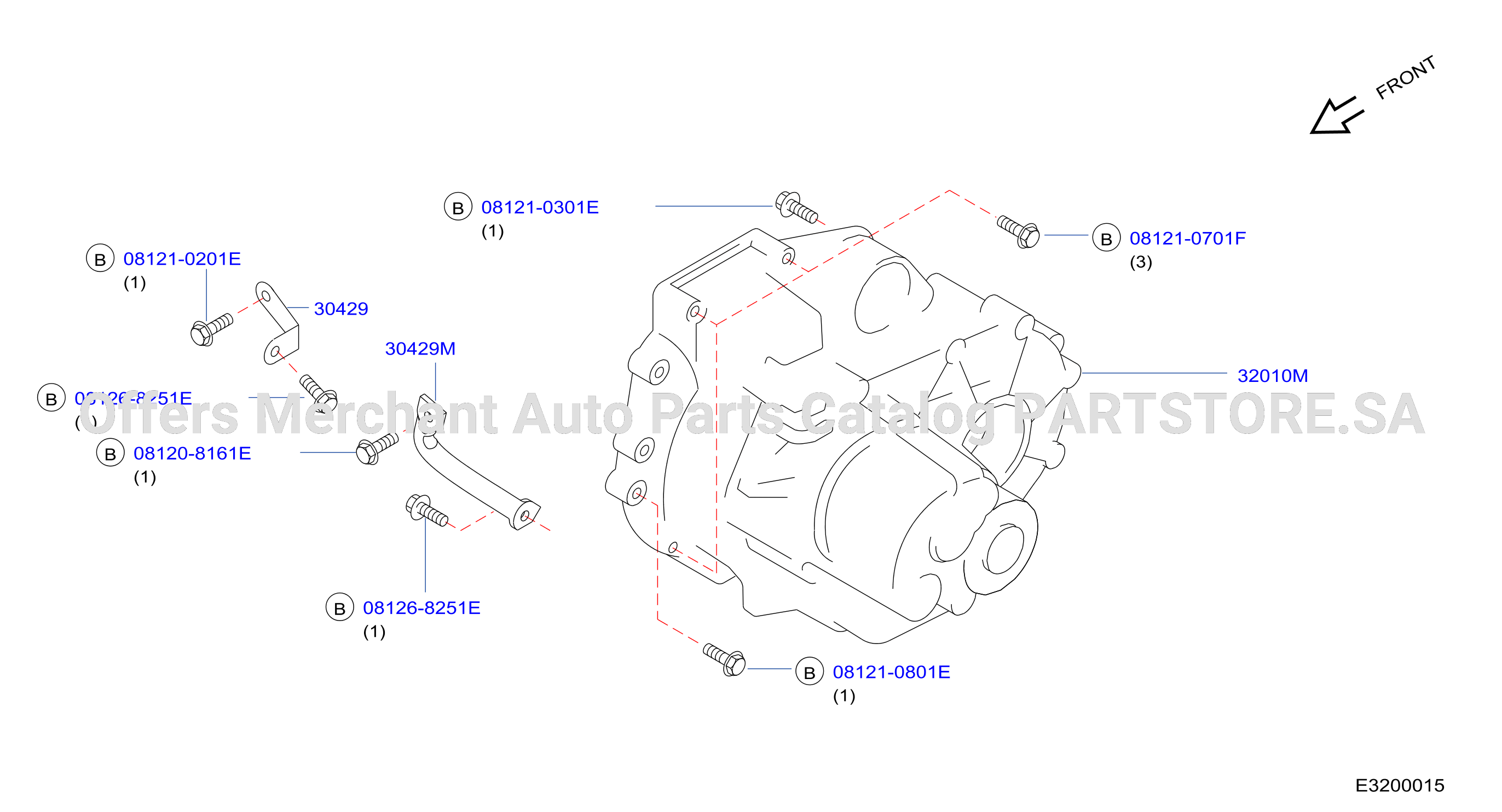 Manual Transmission Transaxle Fitting Assembly Fitting Parts