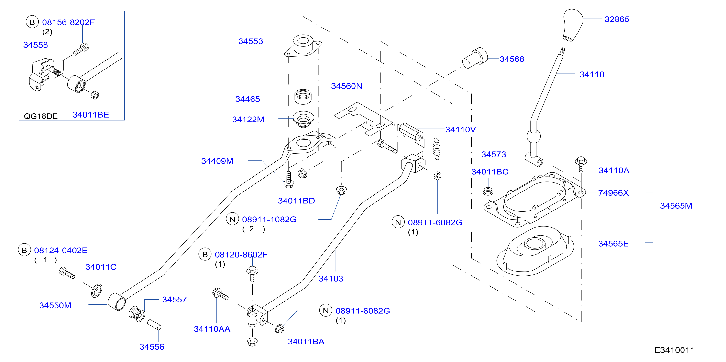 Transmission Control Linkage