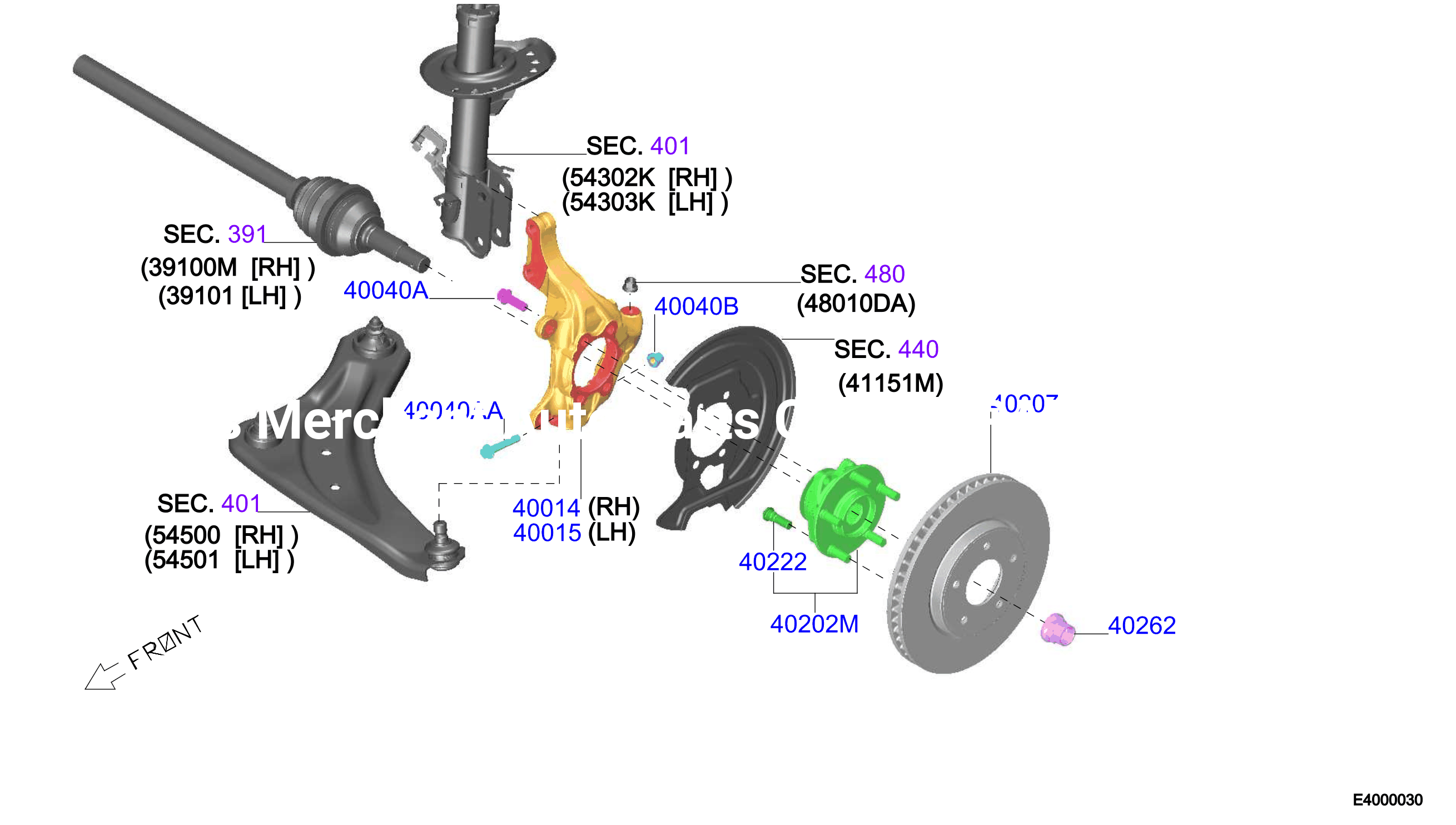 Front Axle