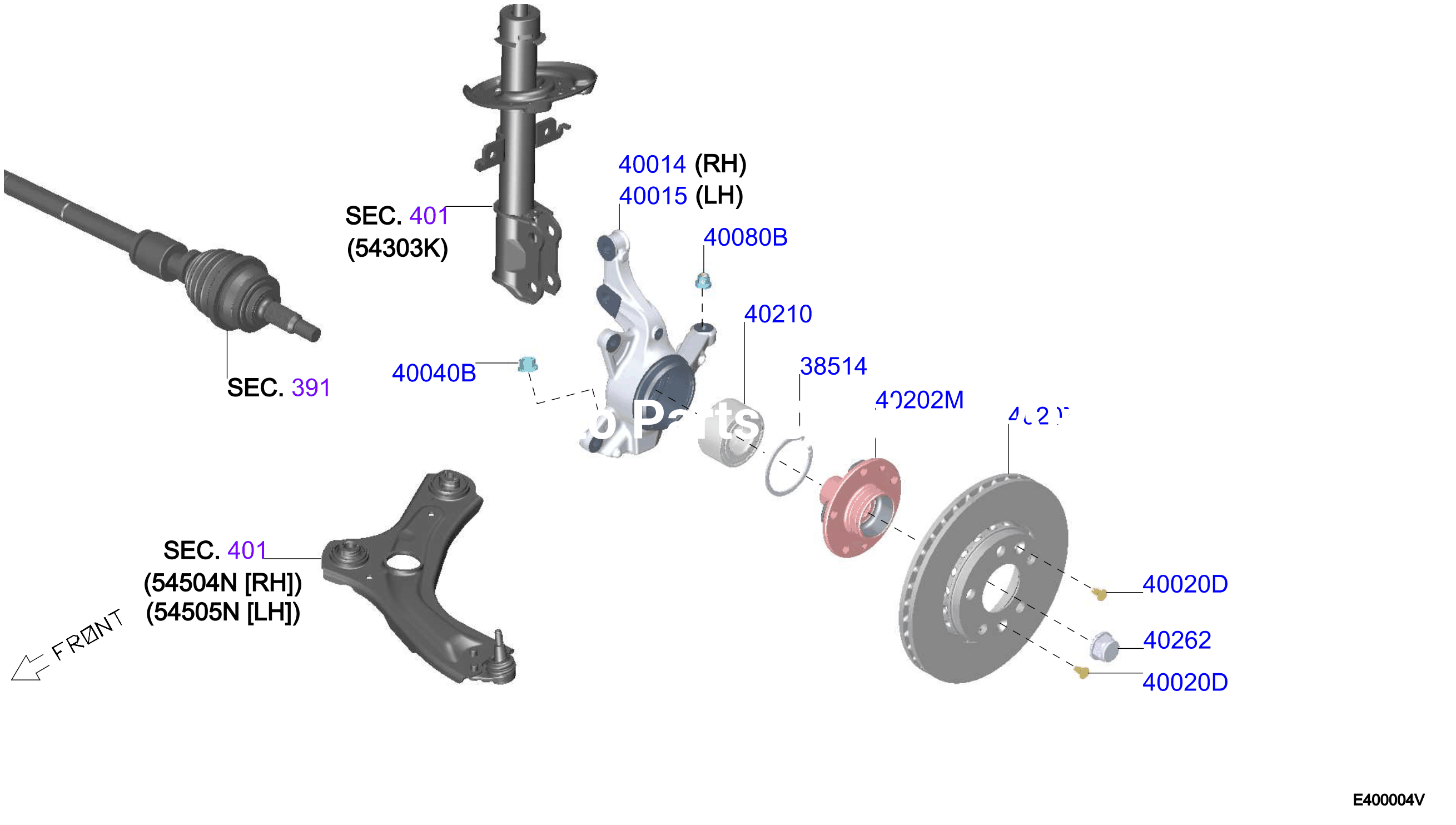 Front Axle