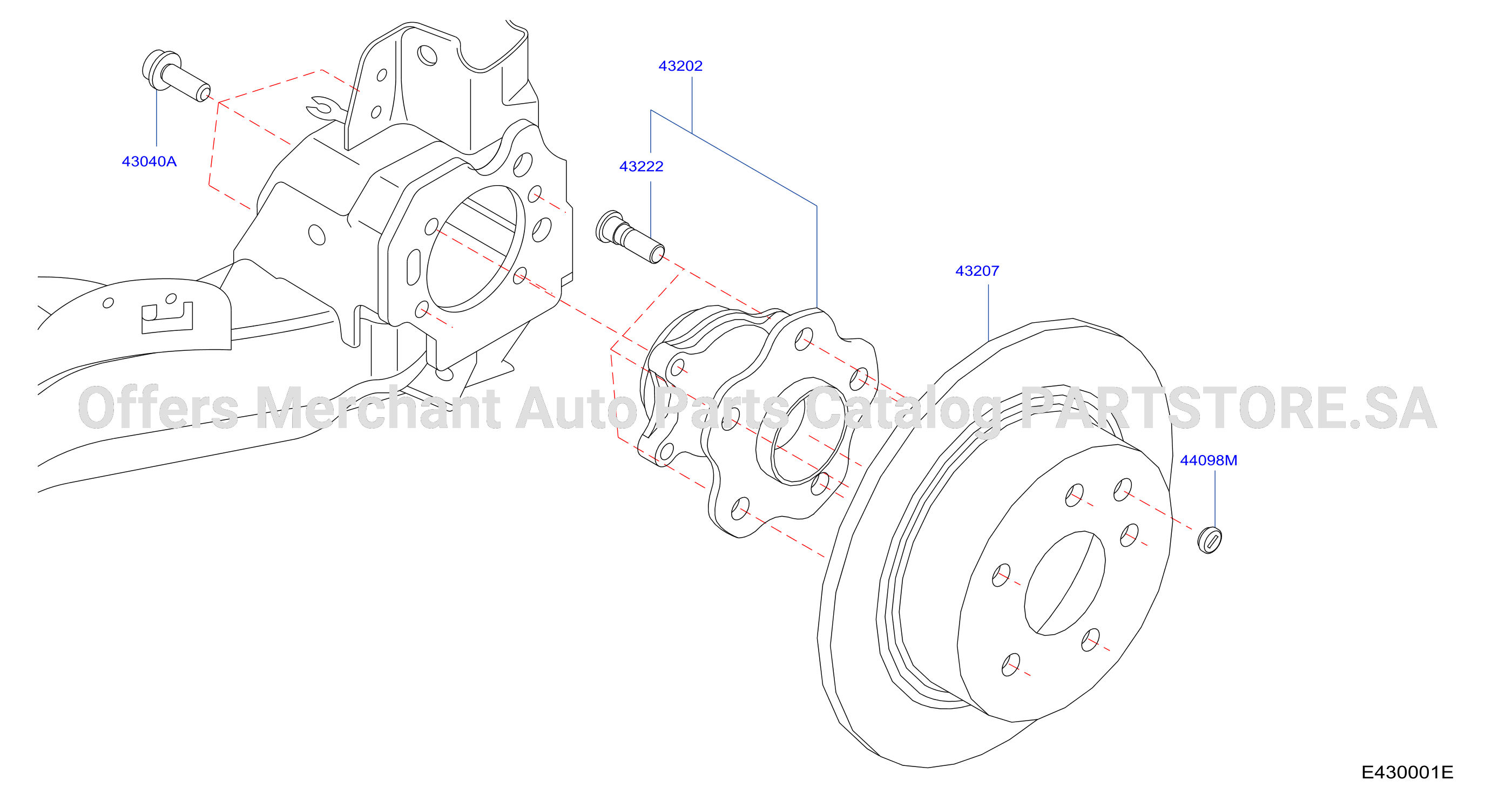 Rear Axle 2Wd