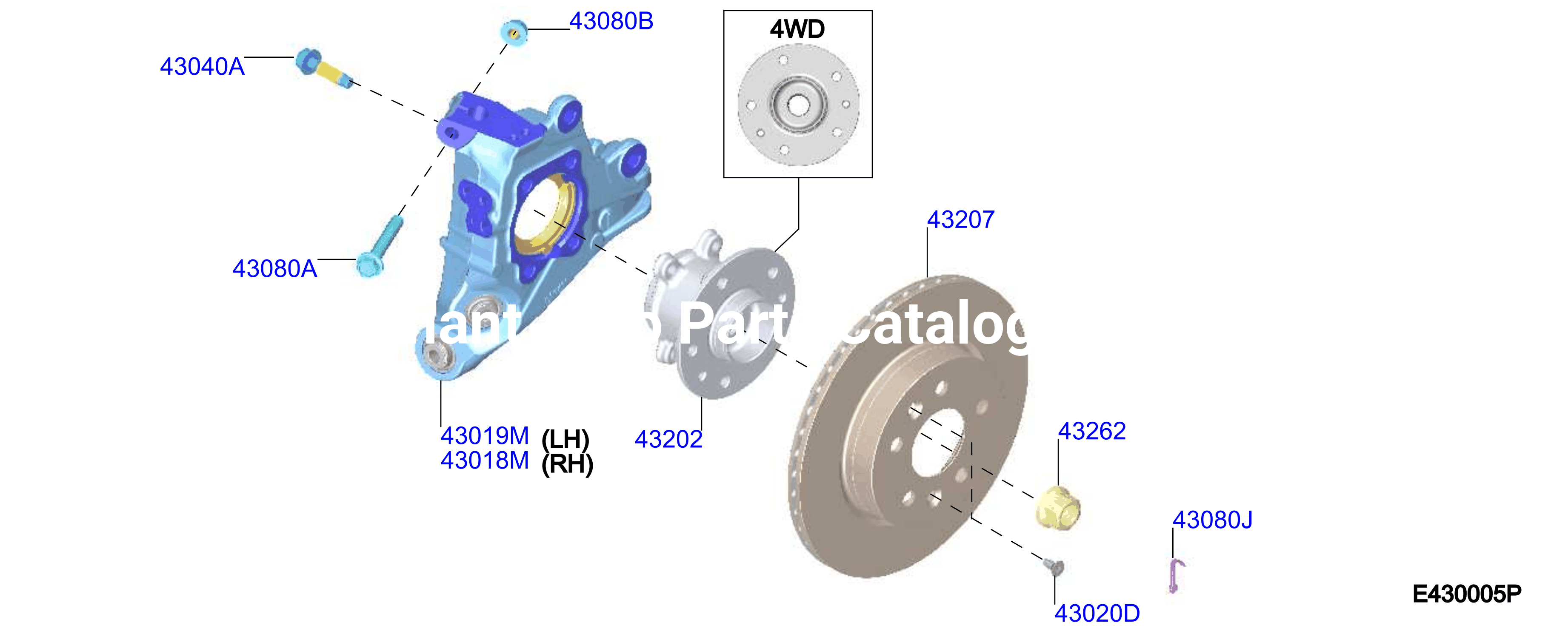 Rear Axle 4Wd