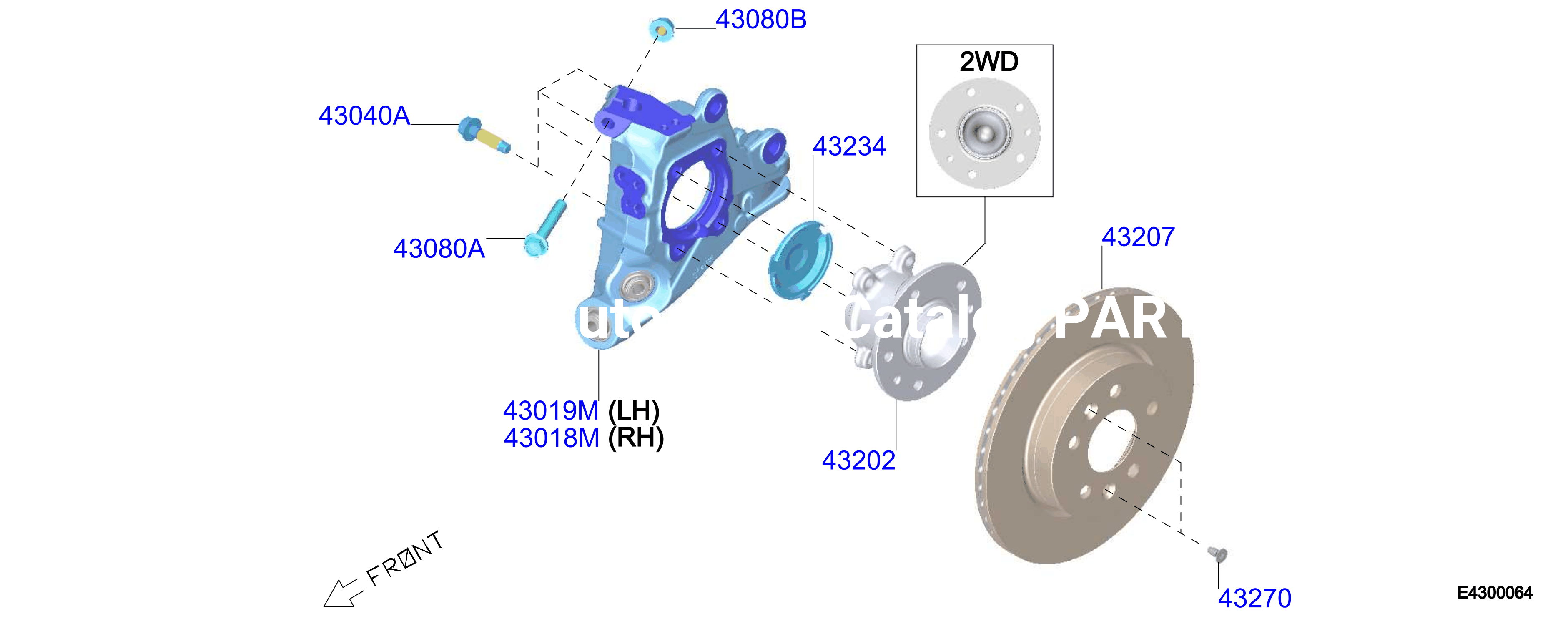Rear Axle 2Wd