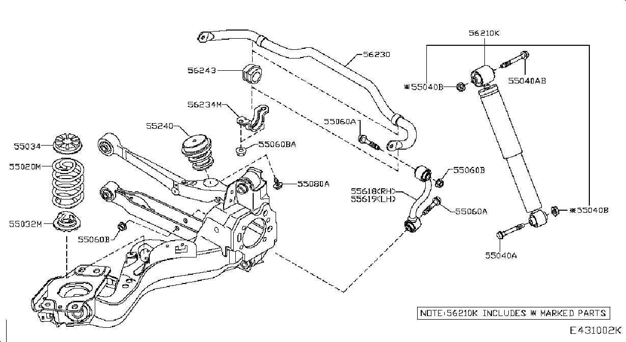 Rear Suspension Stab Bar