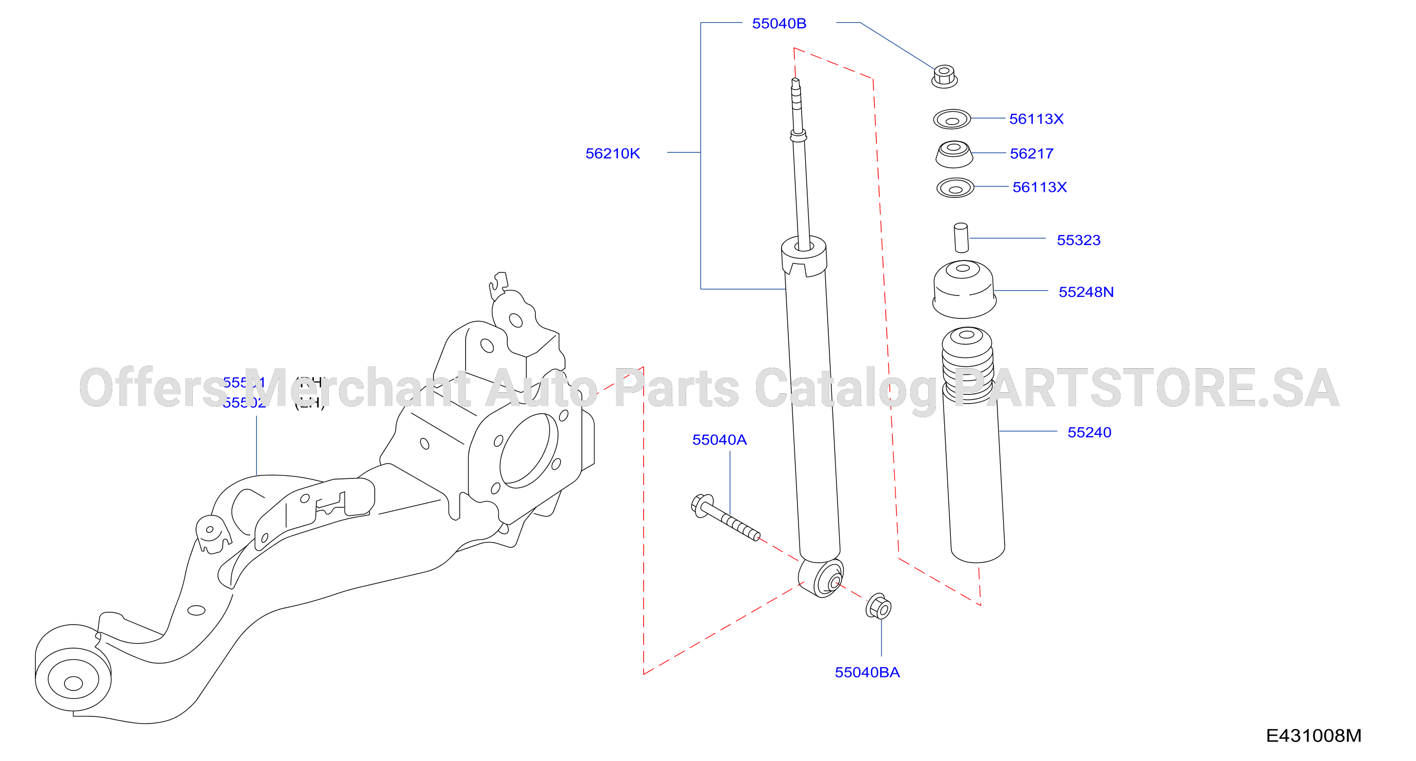 Rear Suspension 4Wd Absorber