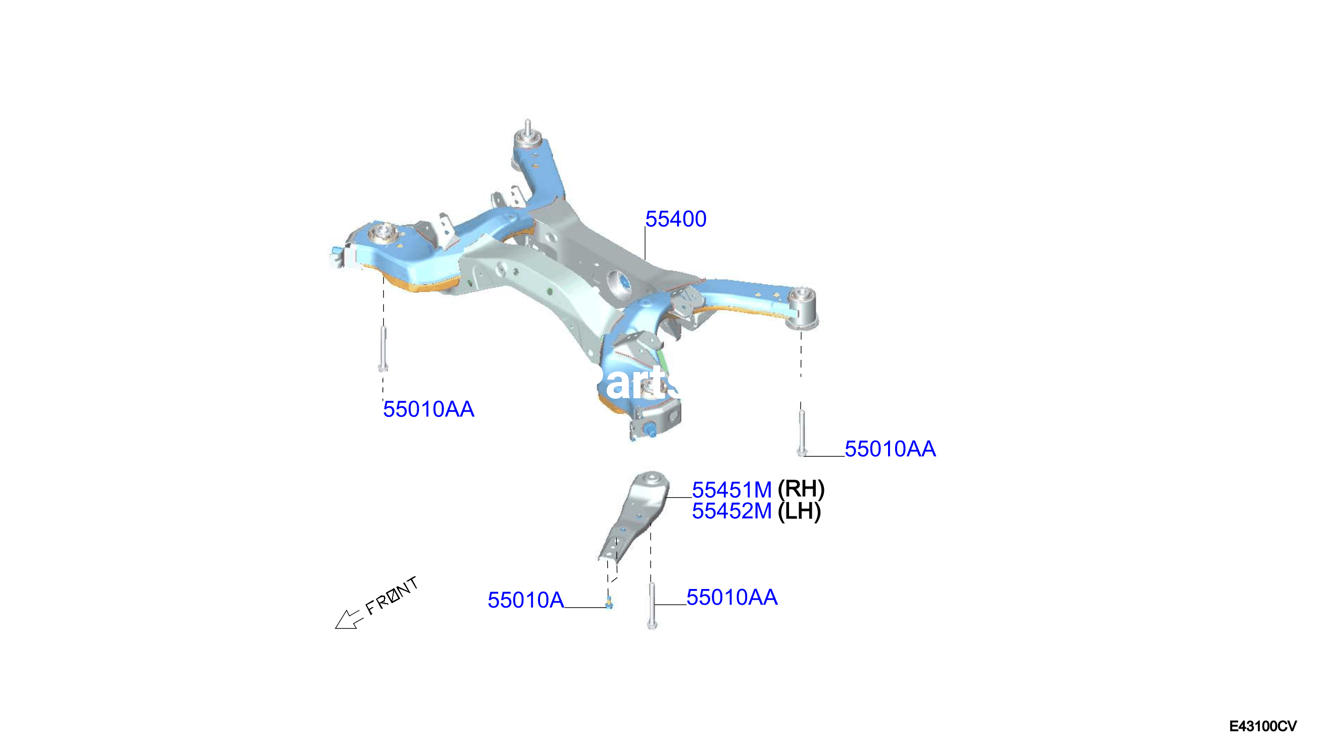 Rear Suspension Independent Suspension Beam 4Wd
