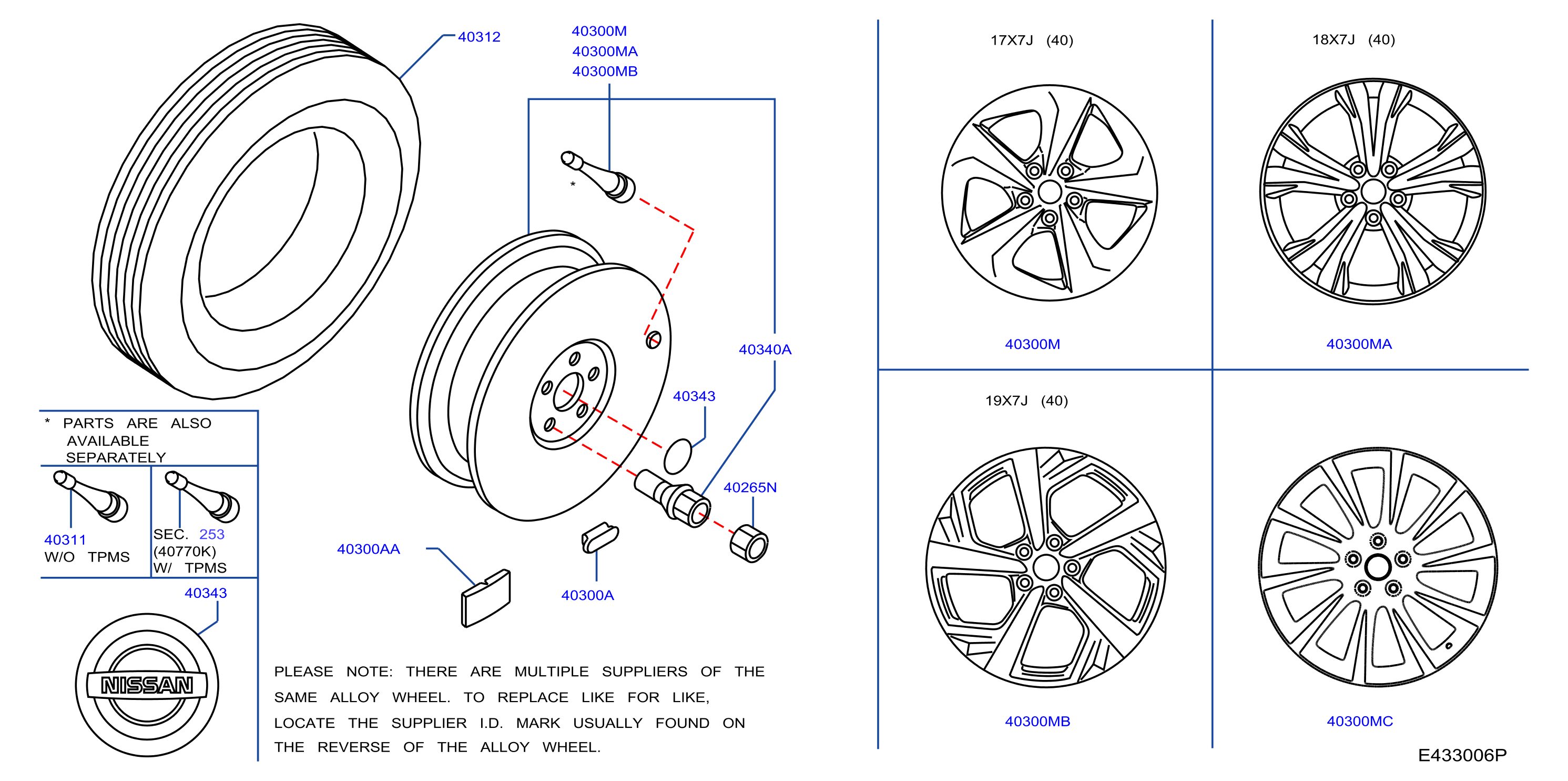 Road Wheel Tire Alloy Wheel