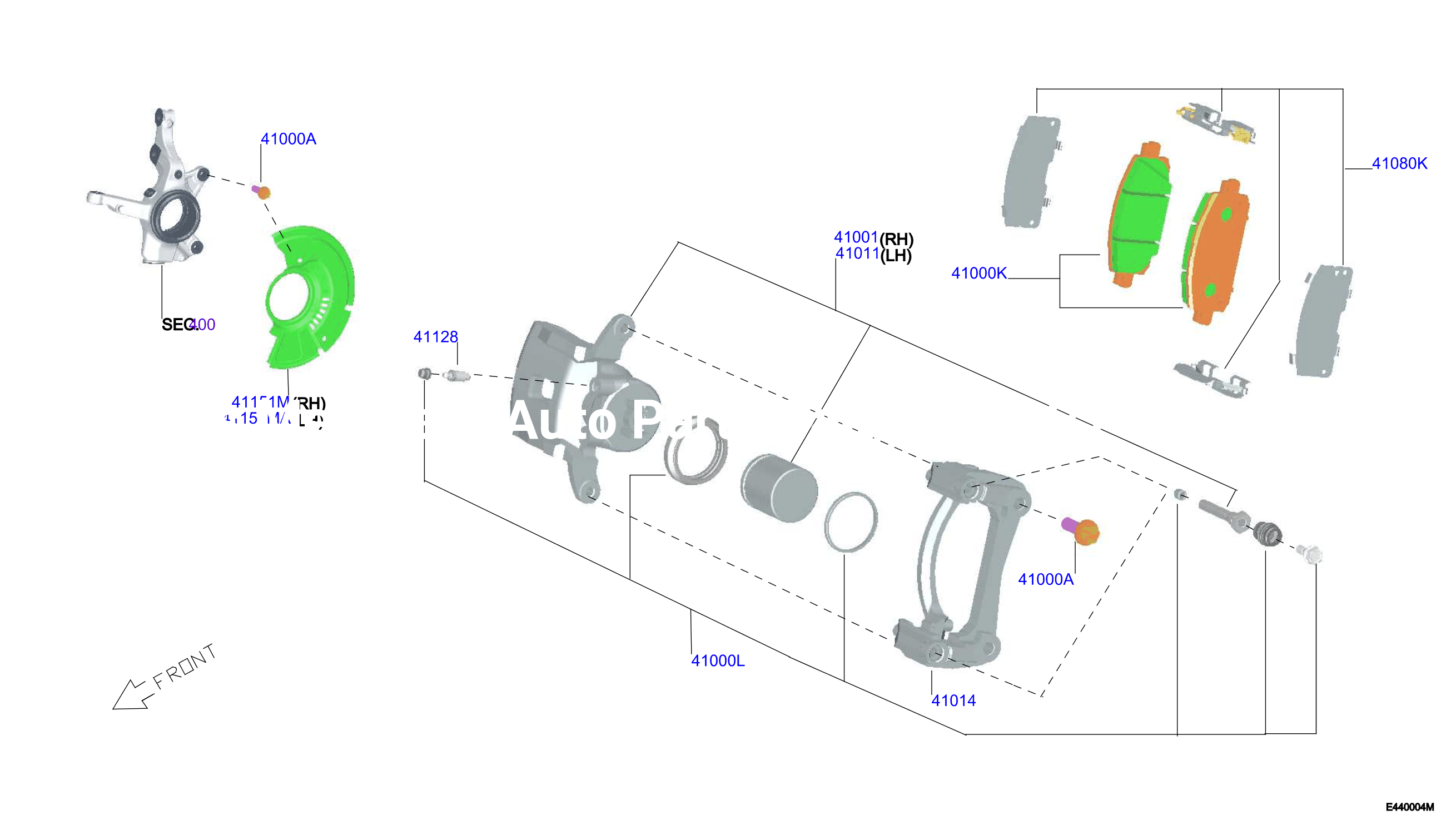 Front Brake Nao Front Brake