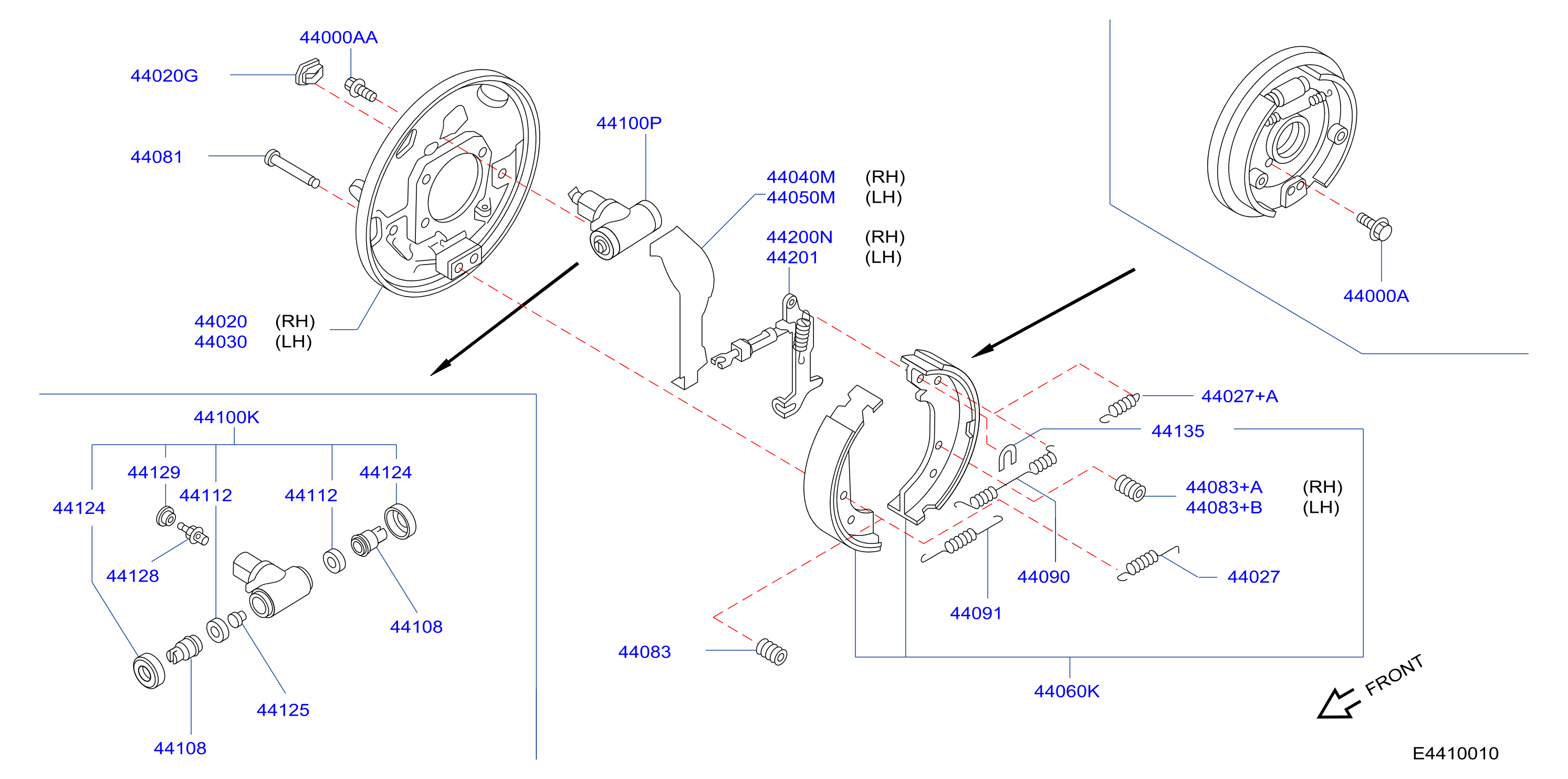 Rear Brake W / Drum