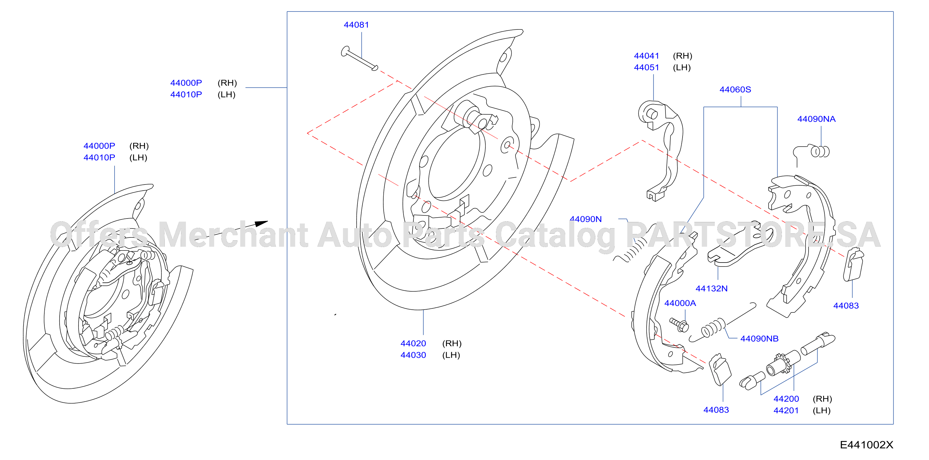 Rear Brake Parking Brake