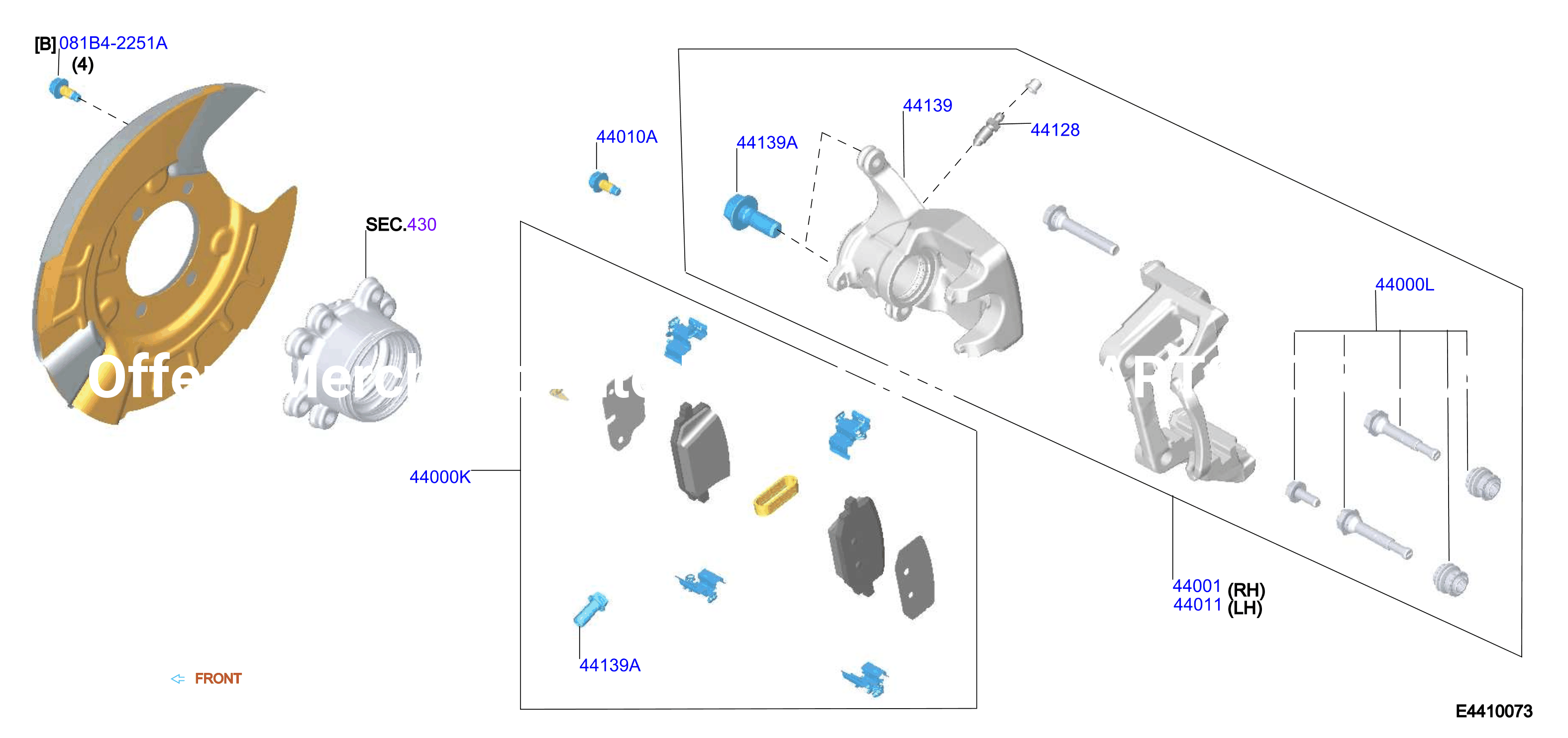 Rear Brake Parking Brake