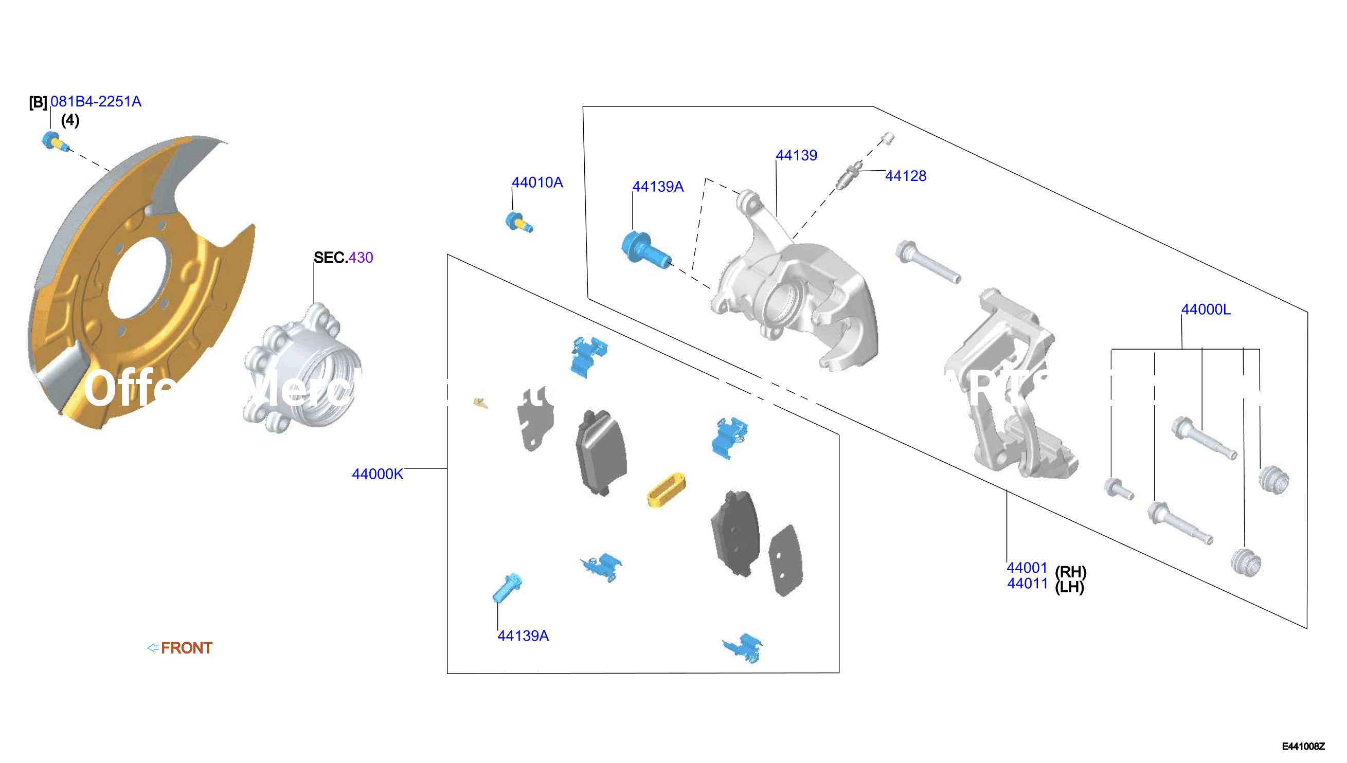 Rear Brake Parking Brake