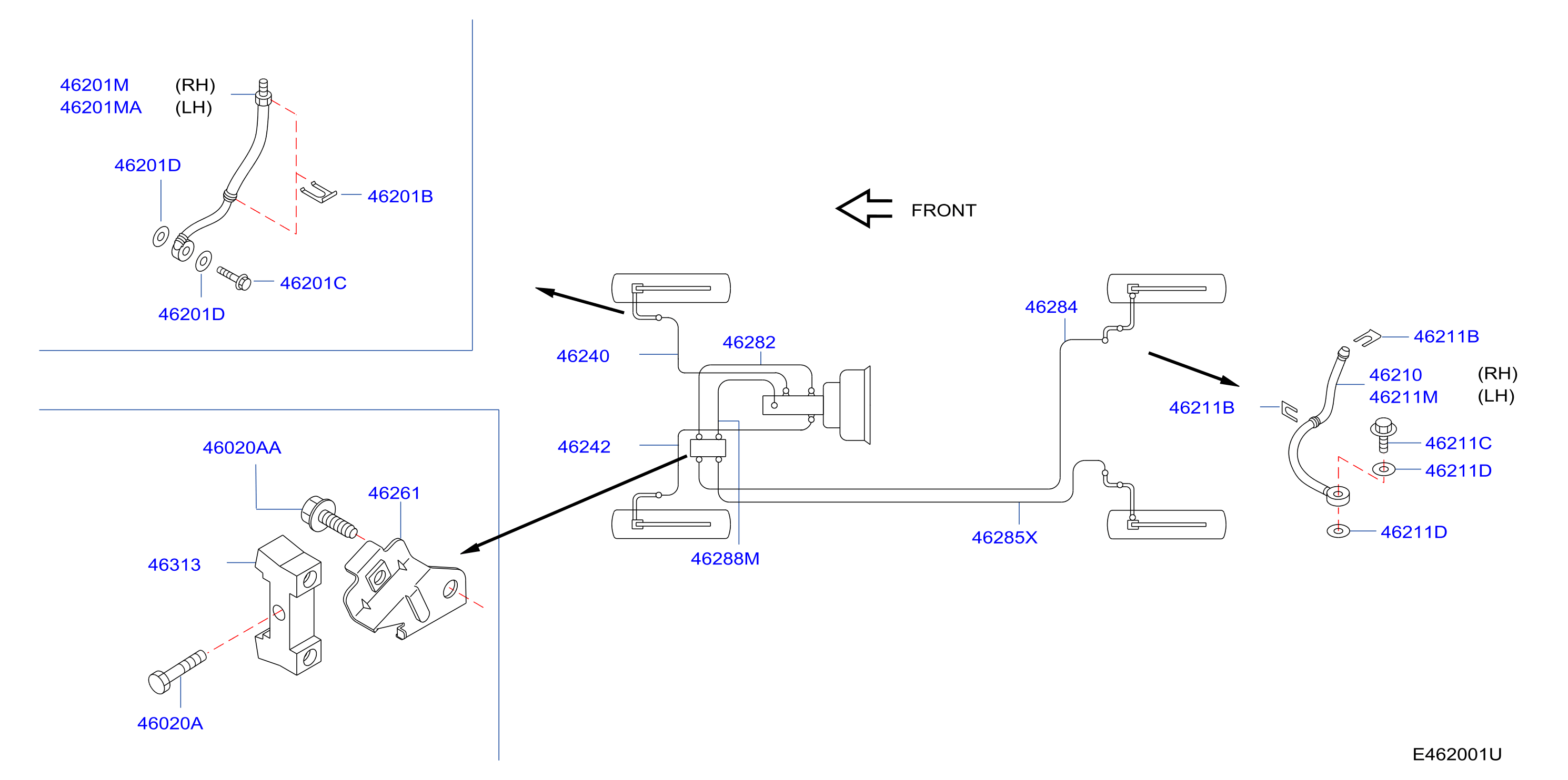 Brake Piping Control Piping None Antiskid