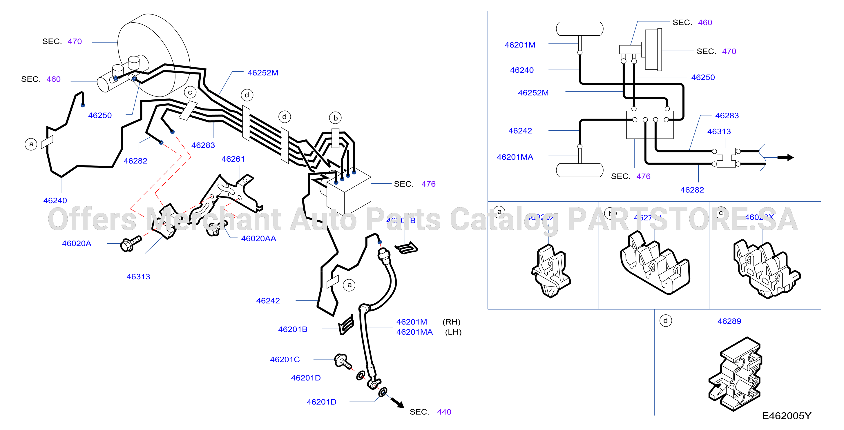 Brake Piping Control Piping