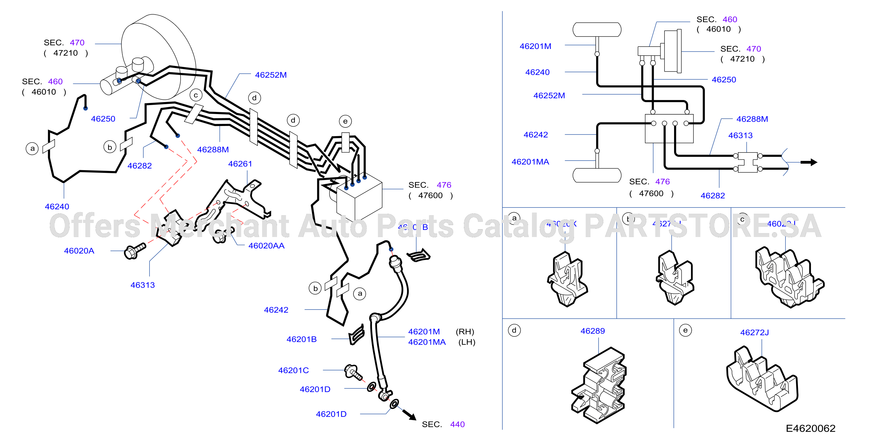 Brake Piping Control Piping