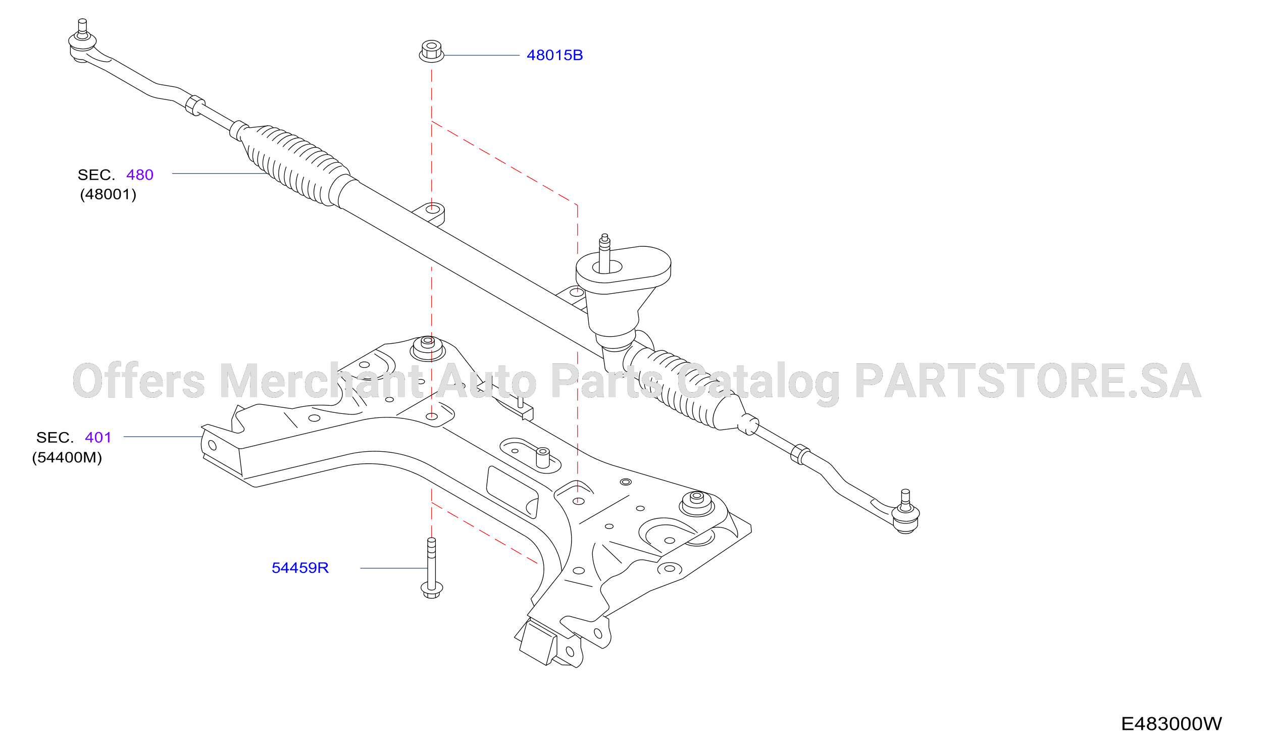 Steering Gear Mounting
