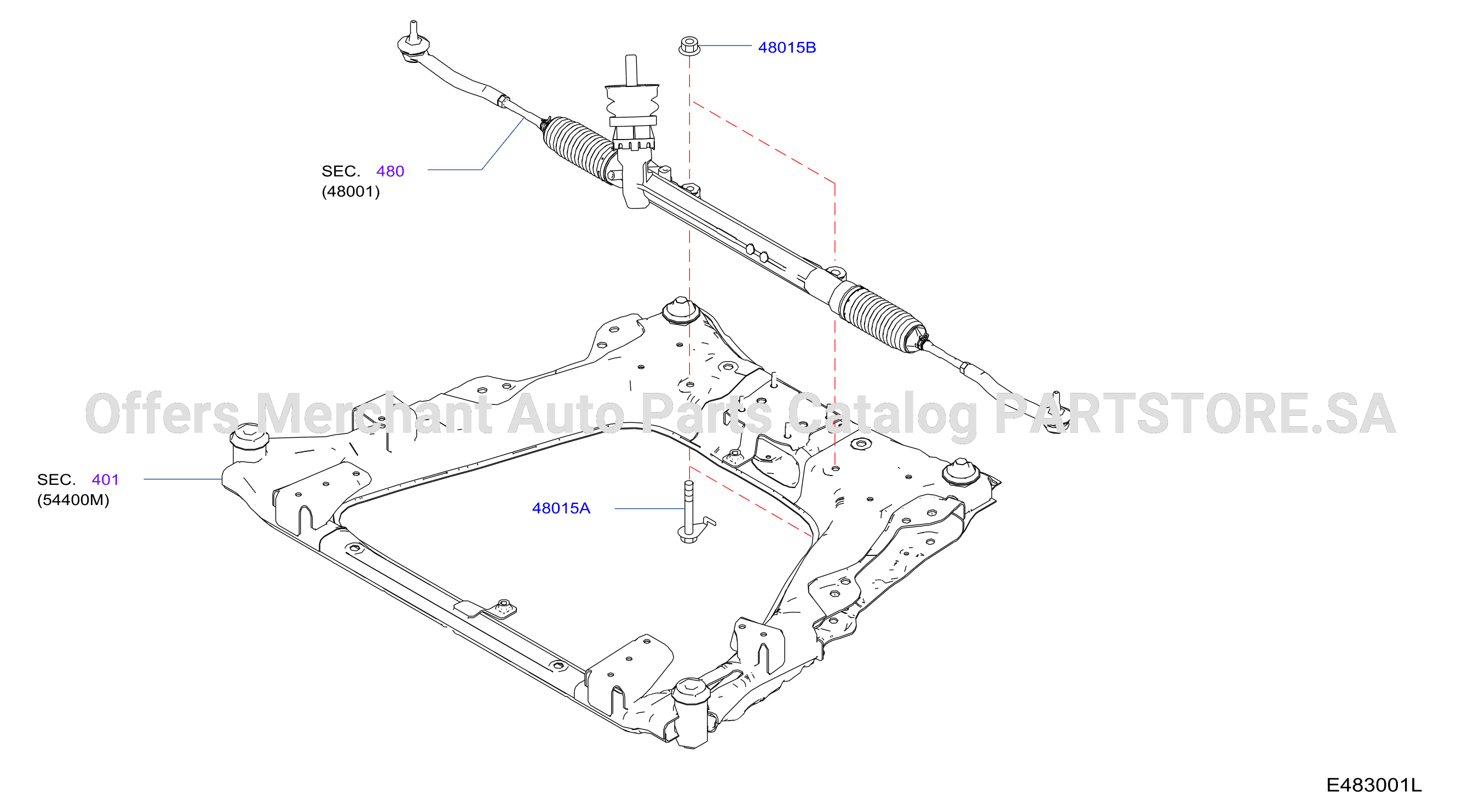 Steering Gear Mounting