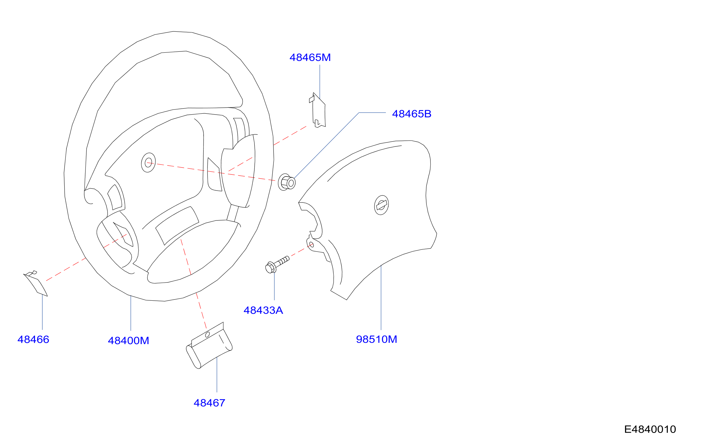 Steering Wheel W / Airbag