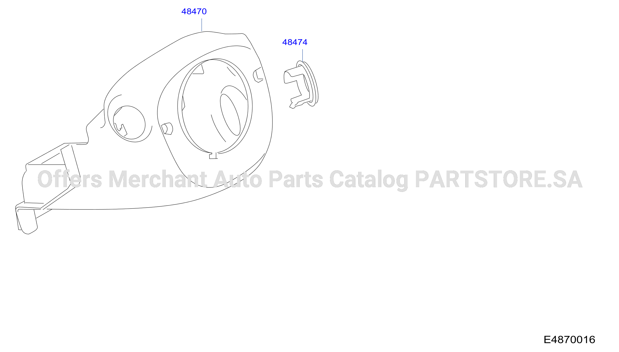 Steering Column Shell Cover