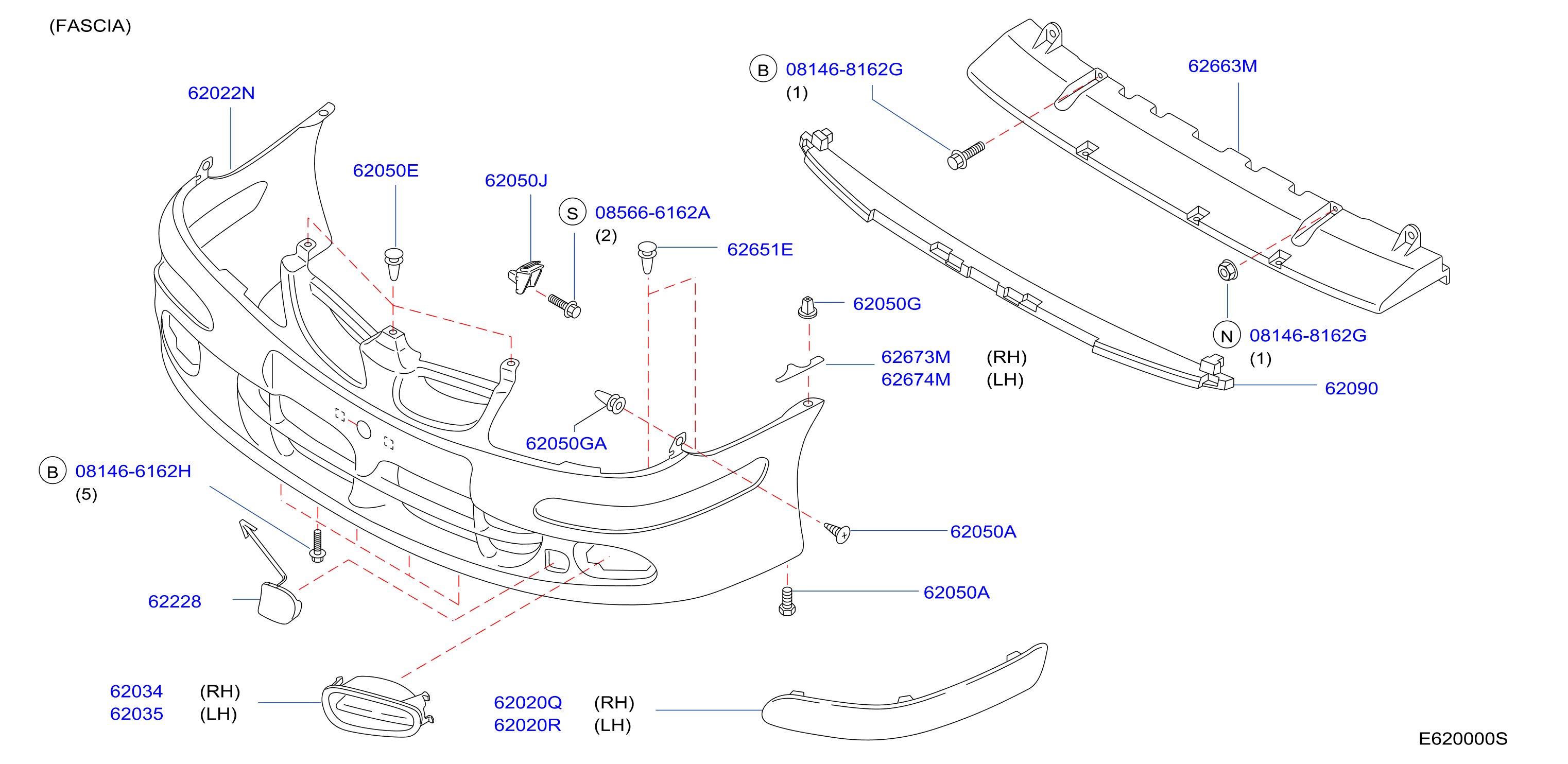 Front Bumper Fascia