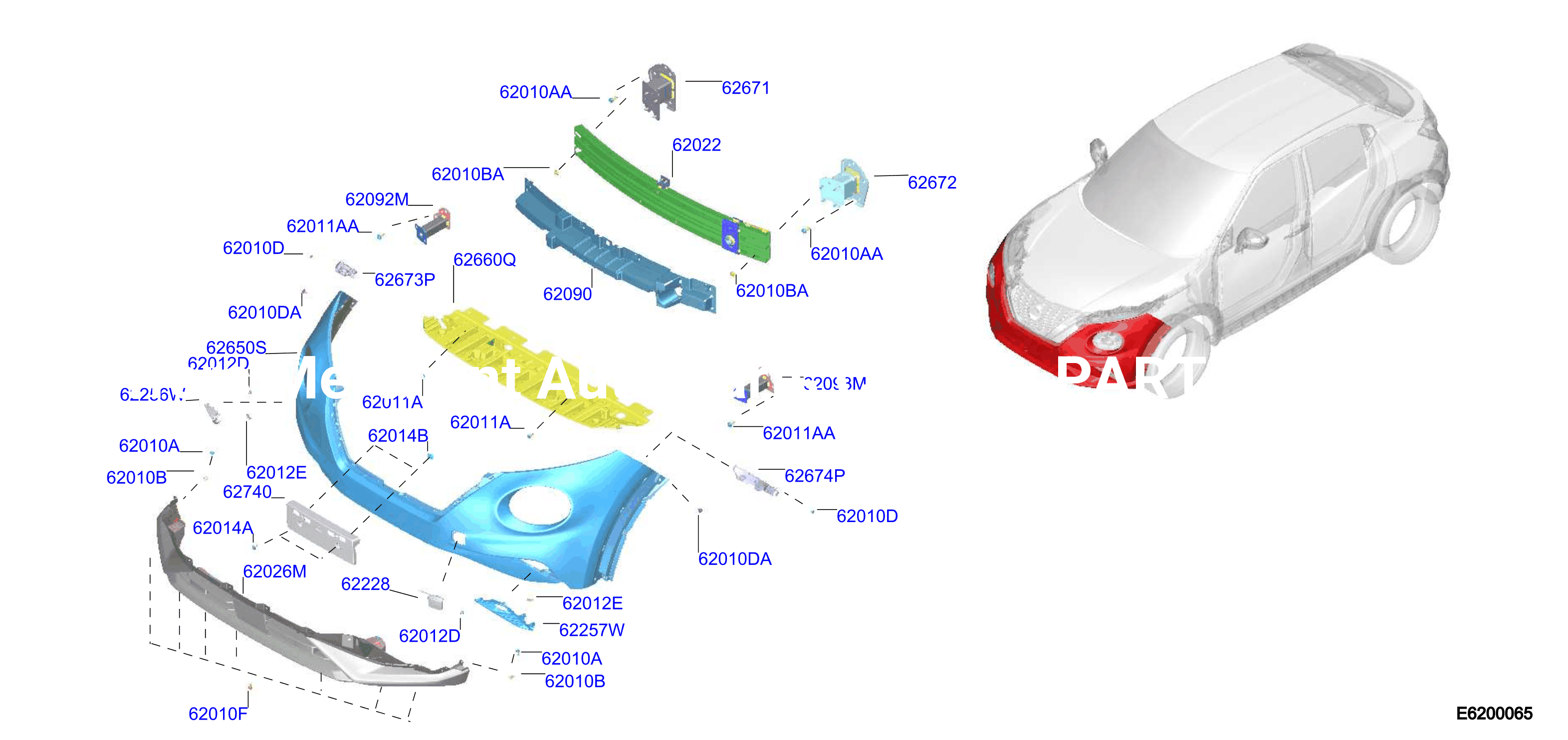 صدام أمامي