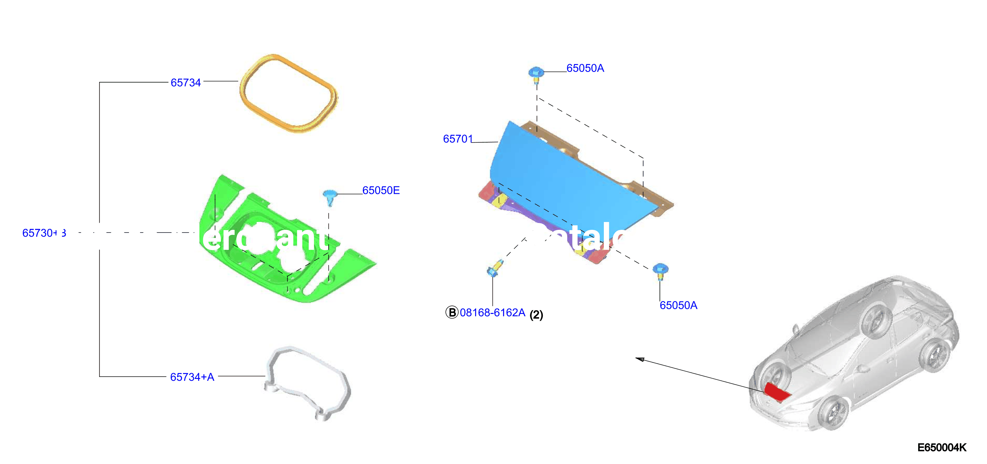 Hood Panel Hinge Fitting Chargeport
