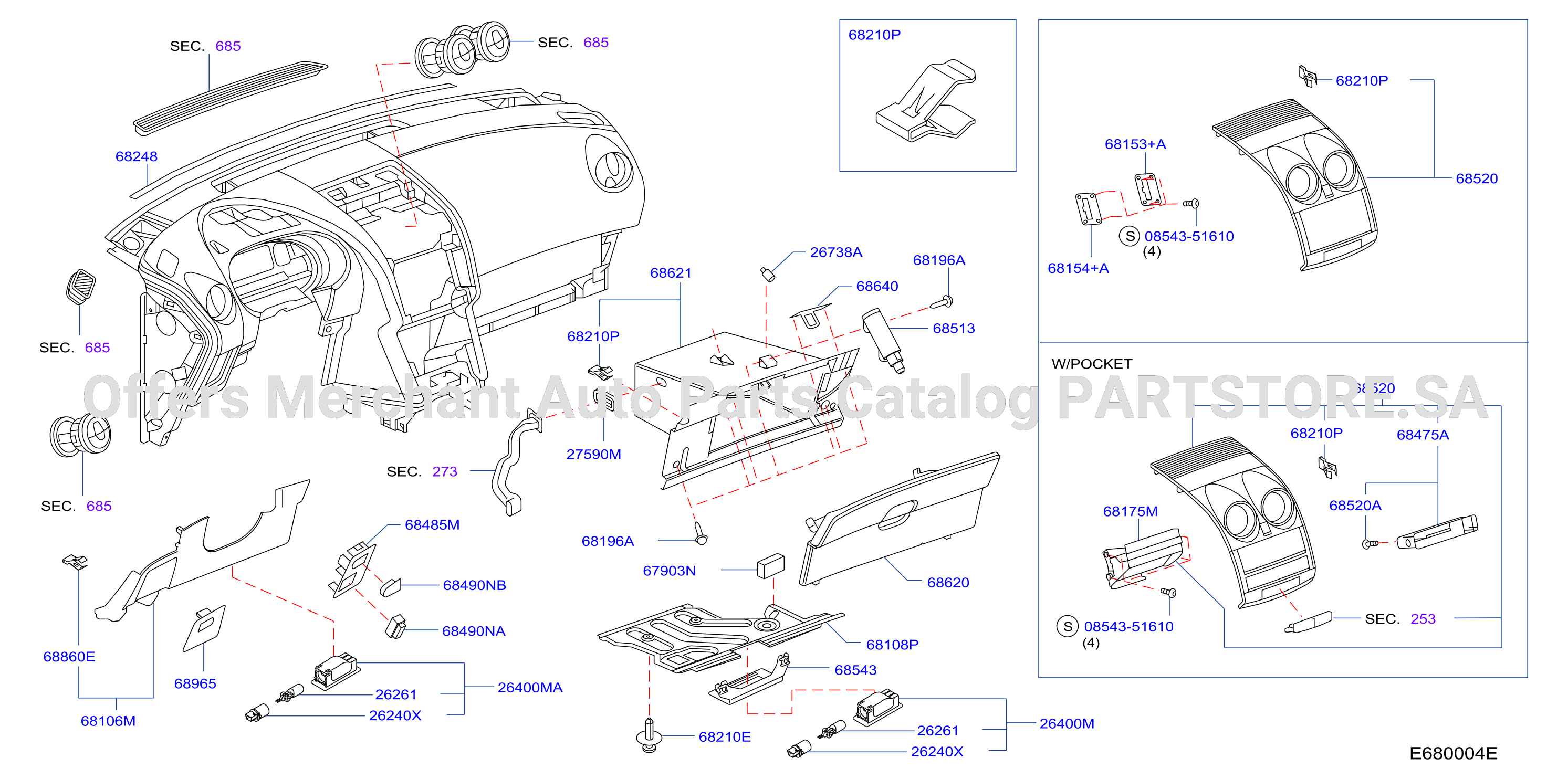 Instrument Panel Pad Cluster Lid Inst Pad Cluster Lid