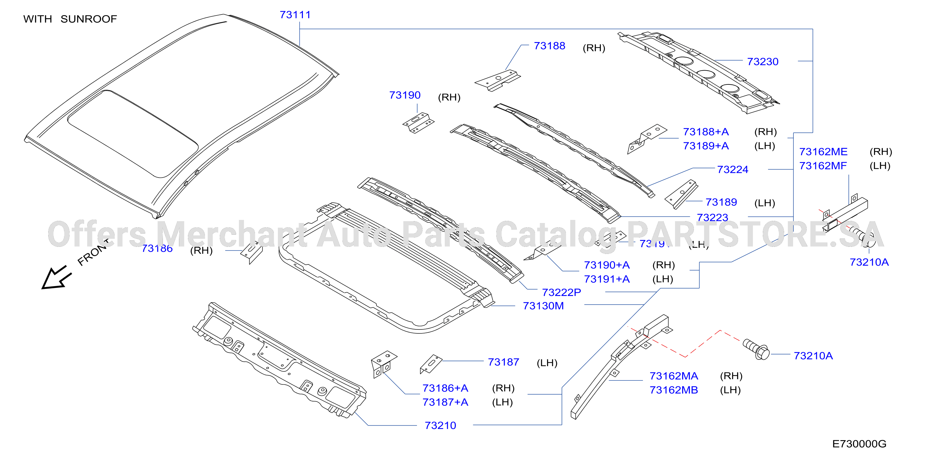 Roof Panel Fitting Sun Roof