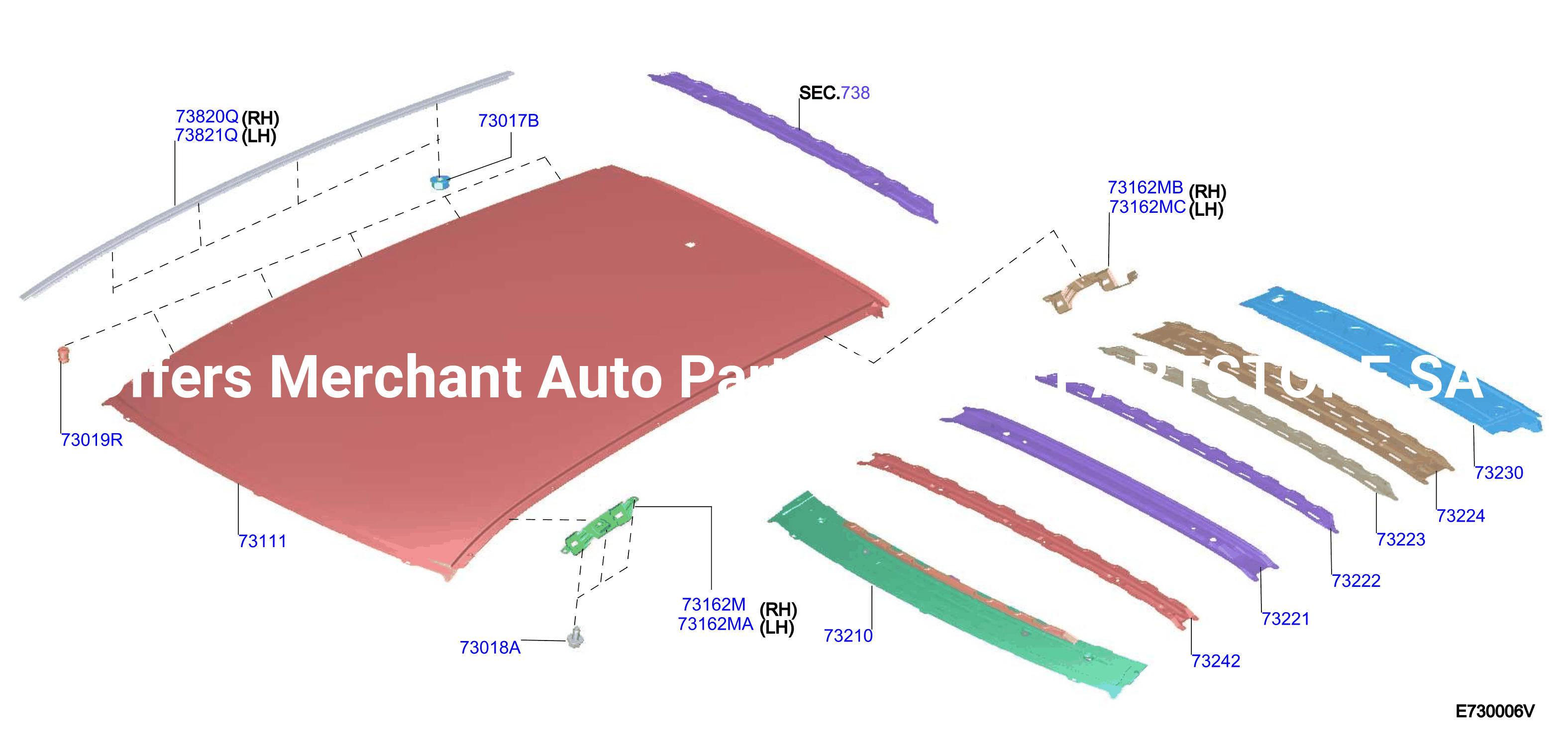 Roof Panel Fitting Std Roof