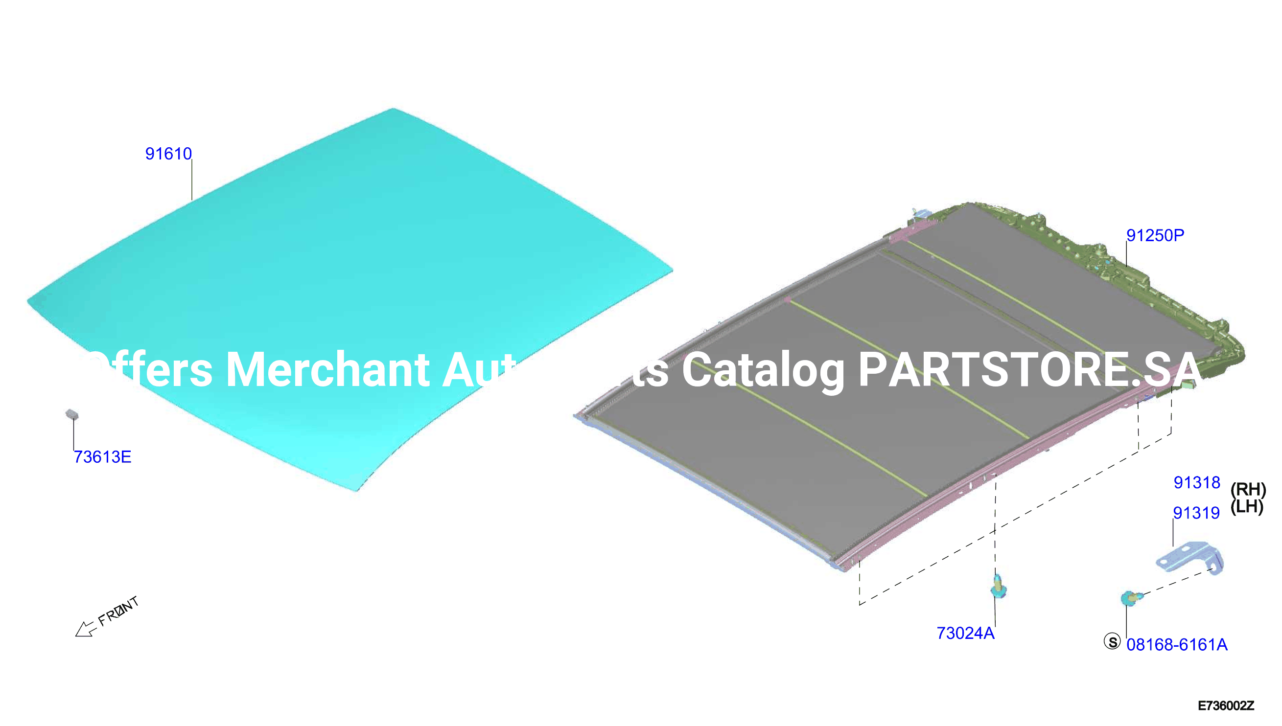 Sun Roof Parts