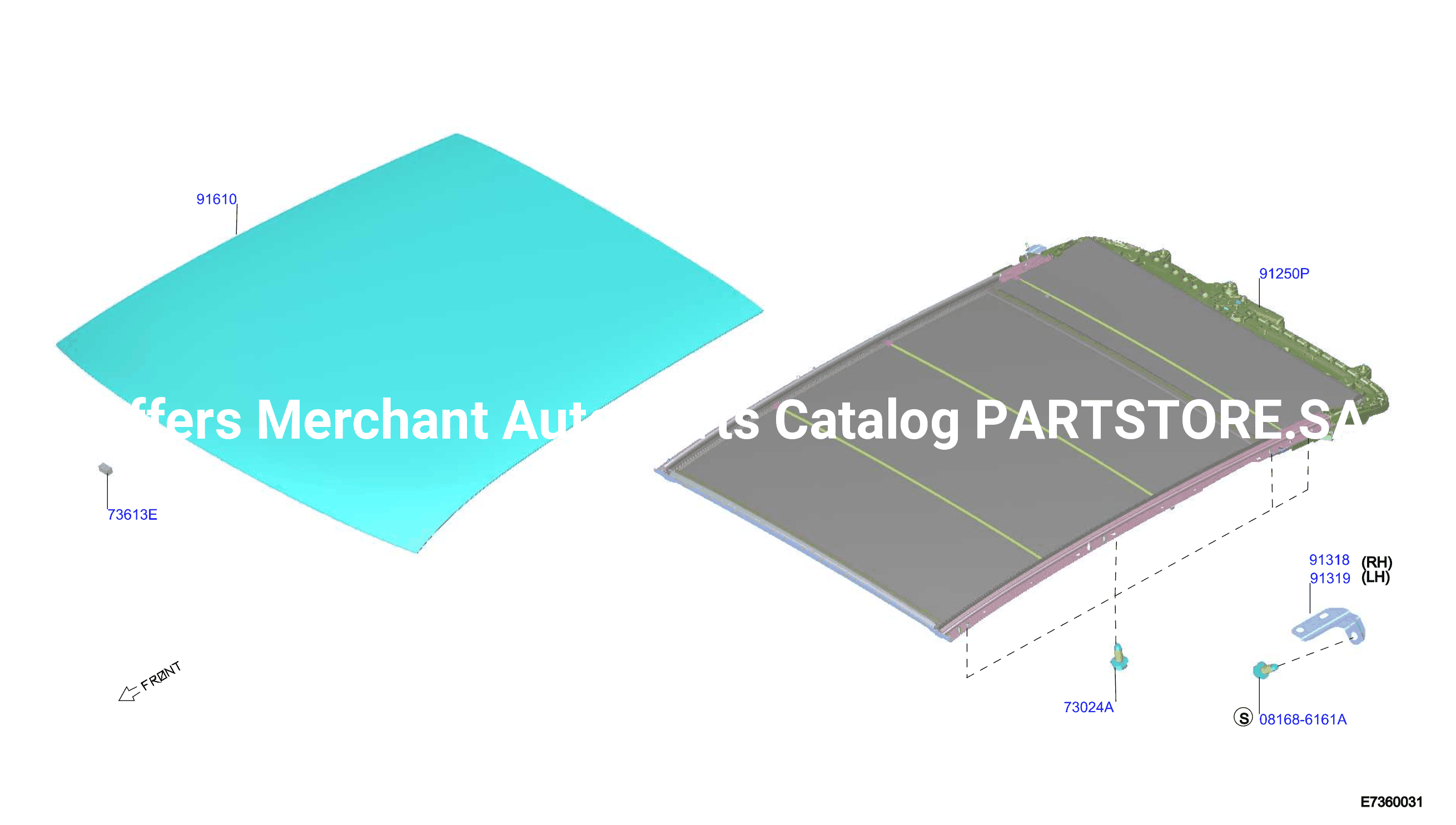 Sun Roof Parts