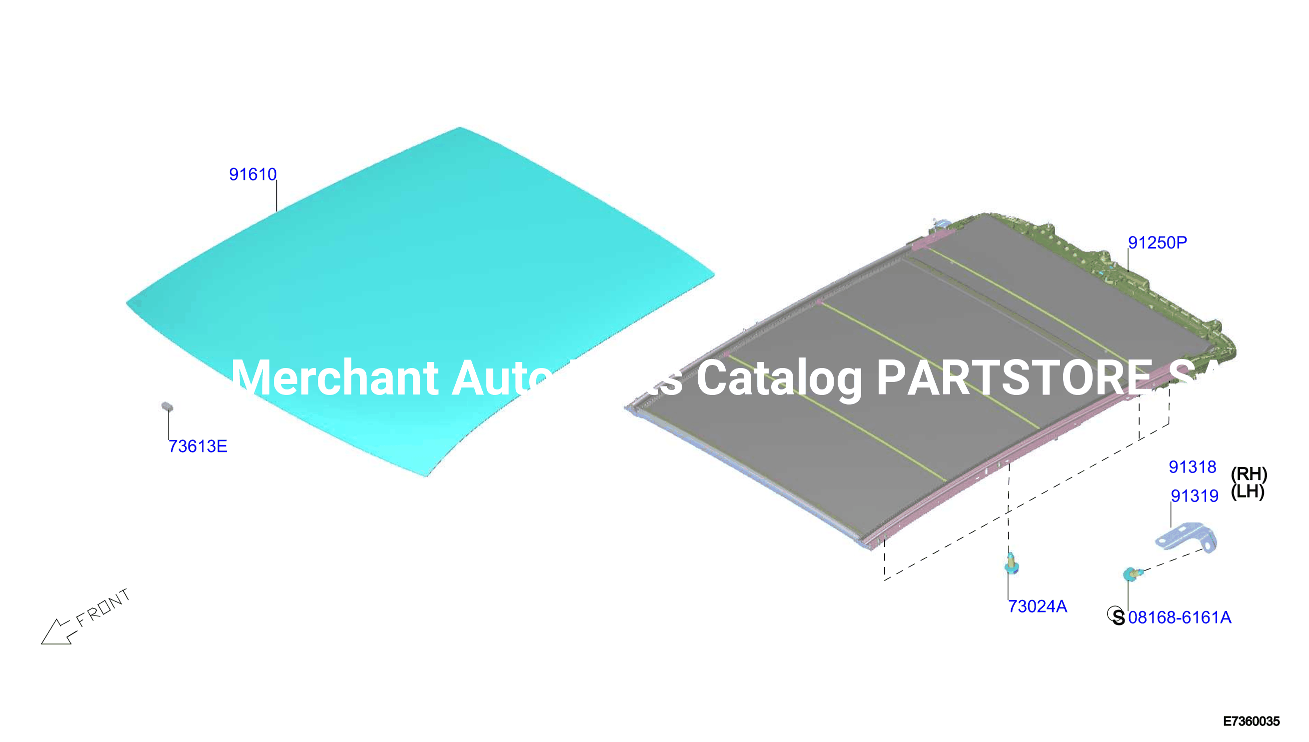 Sun Roof Parts