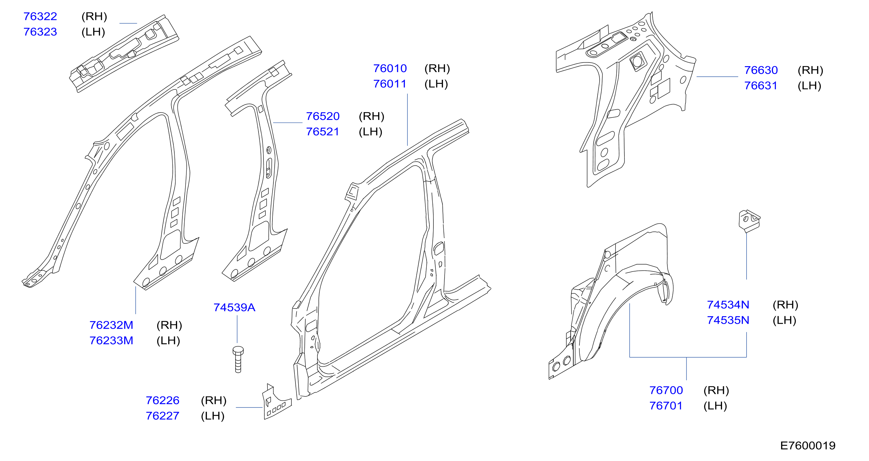 Body Side Panel 5Hb