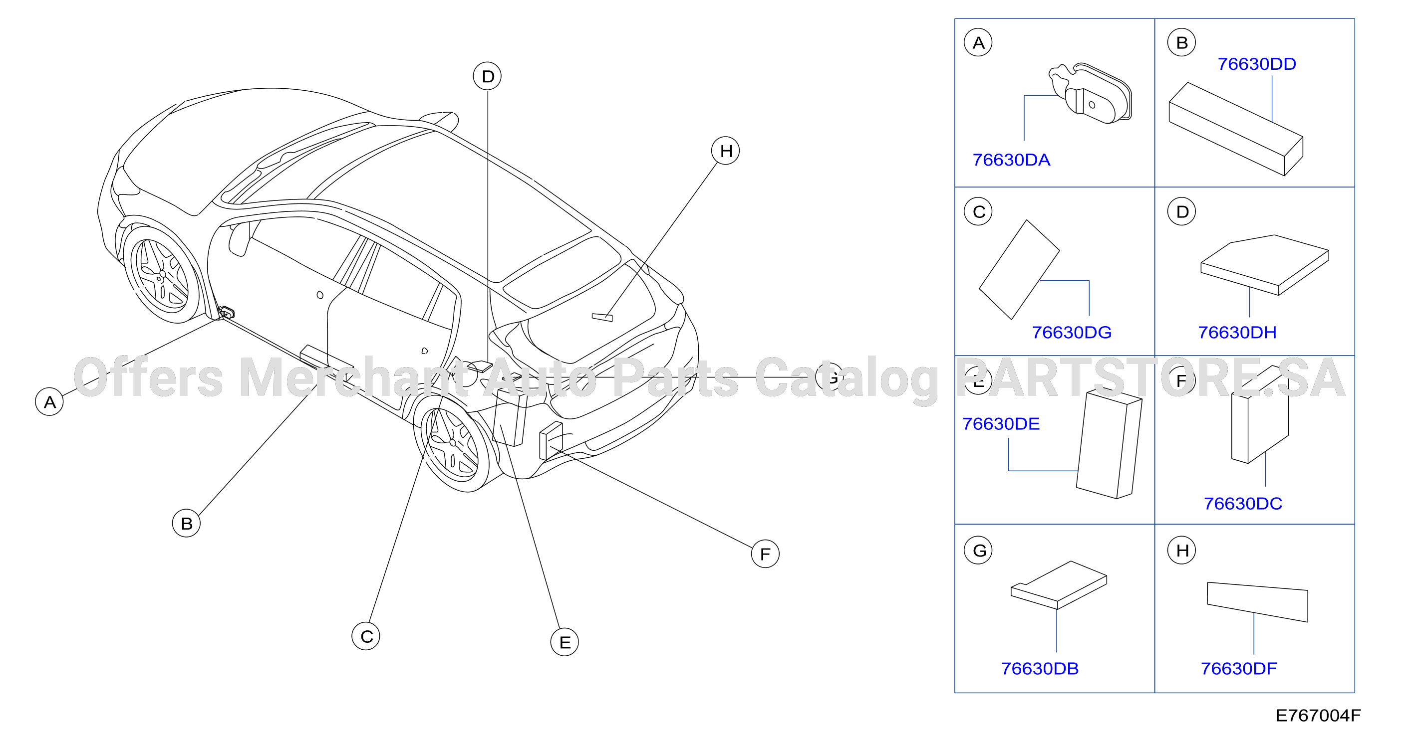 Body Side Fitting Rear Insulators