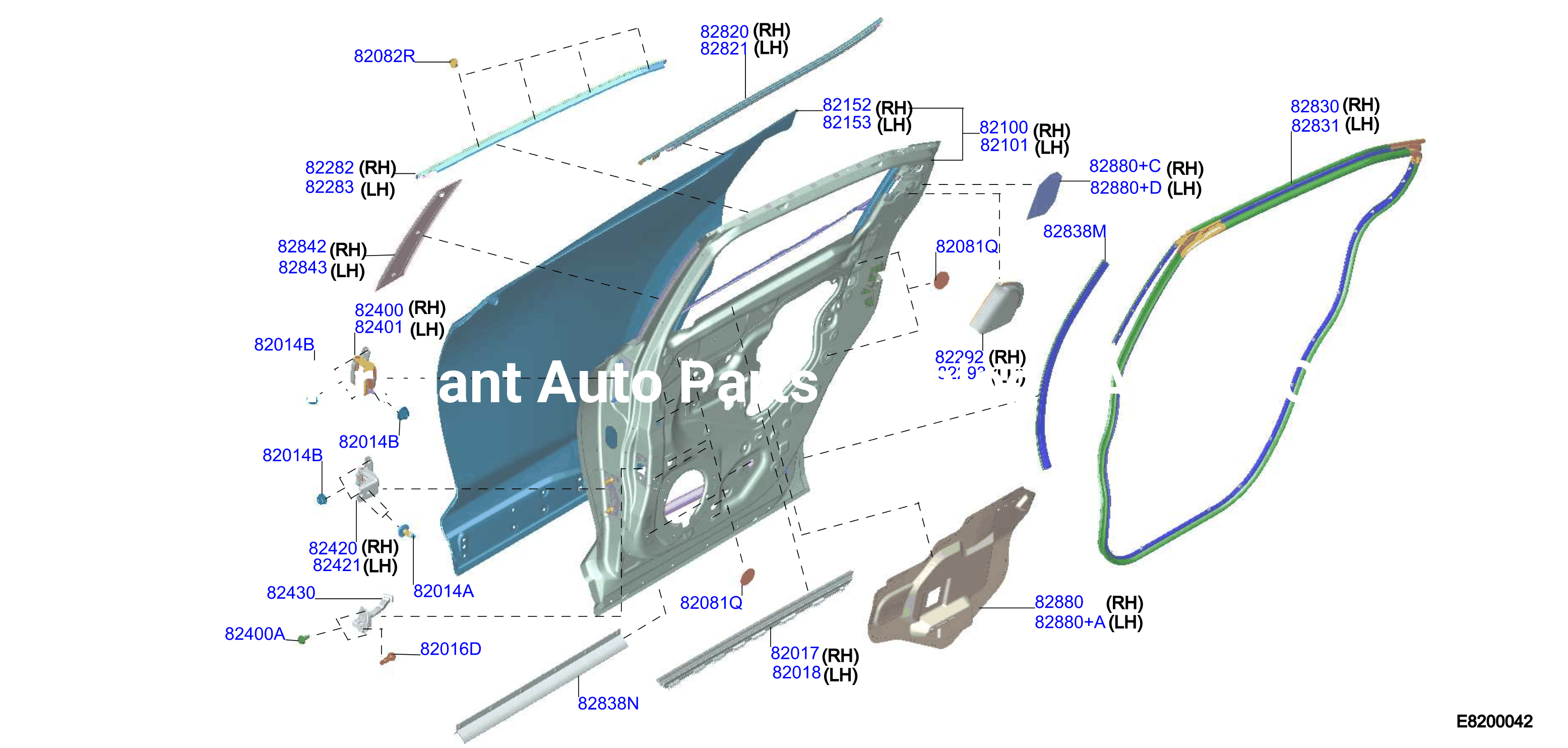 Rear Door Panel Fitting