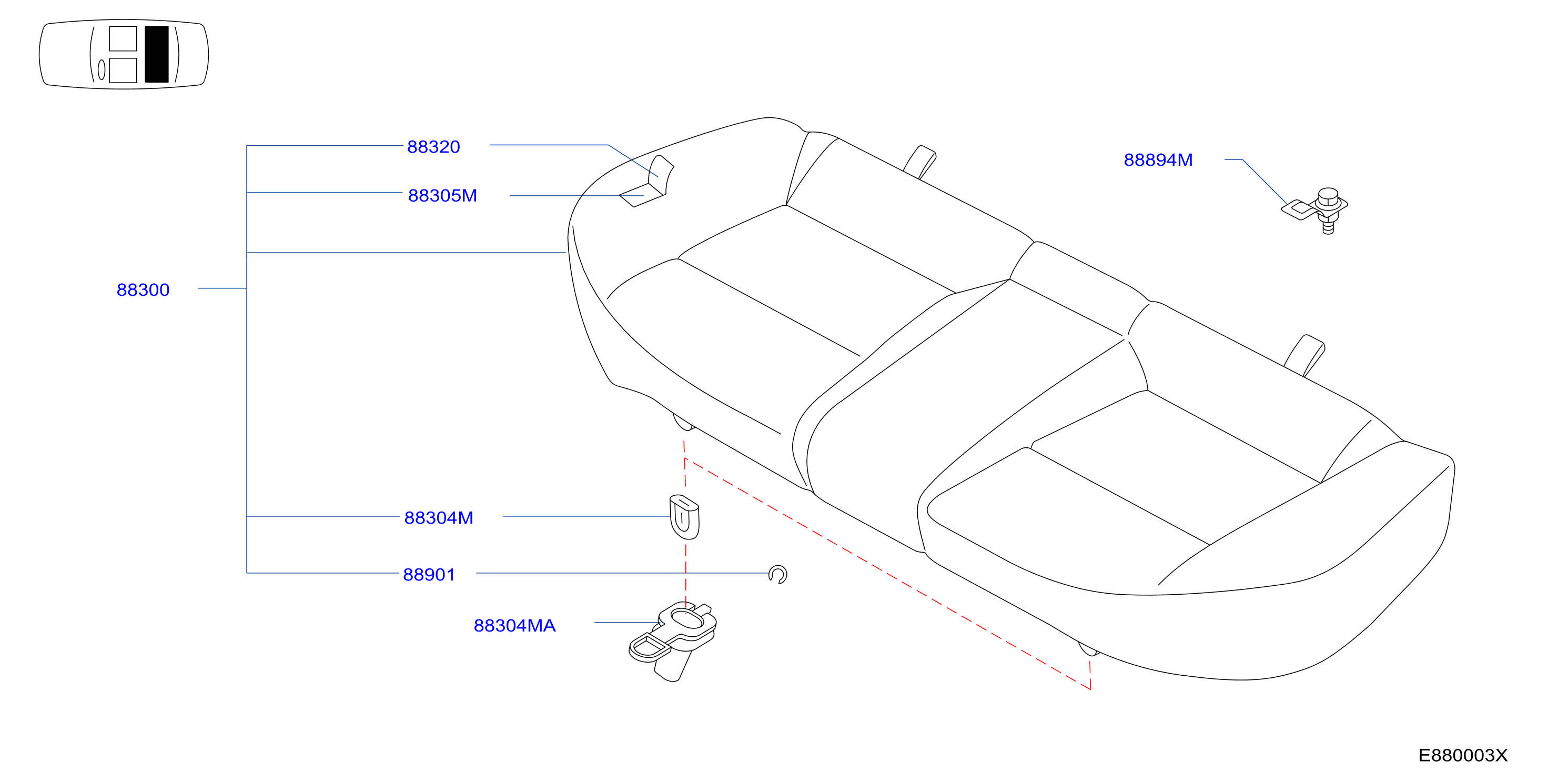 Rear Seat Cushion