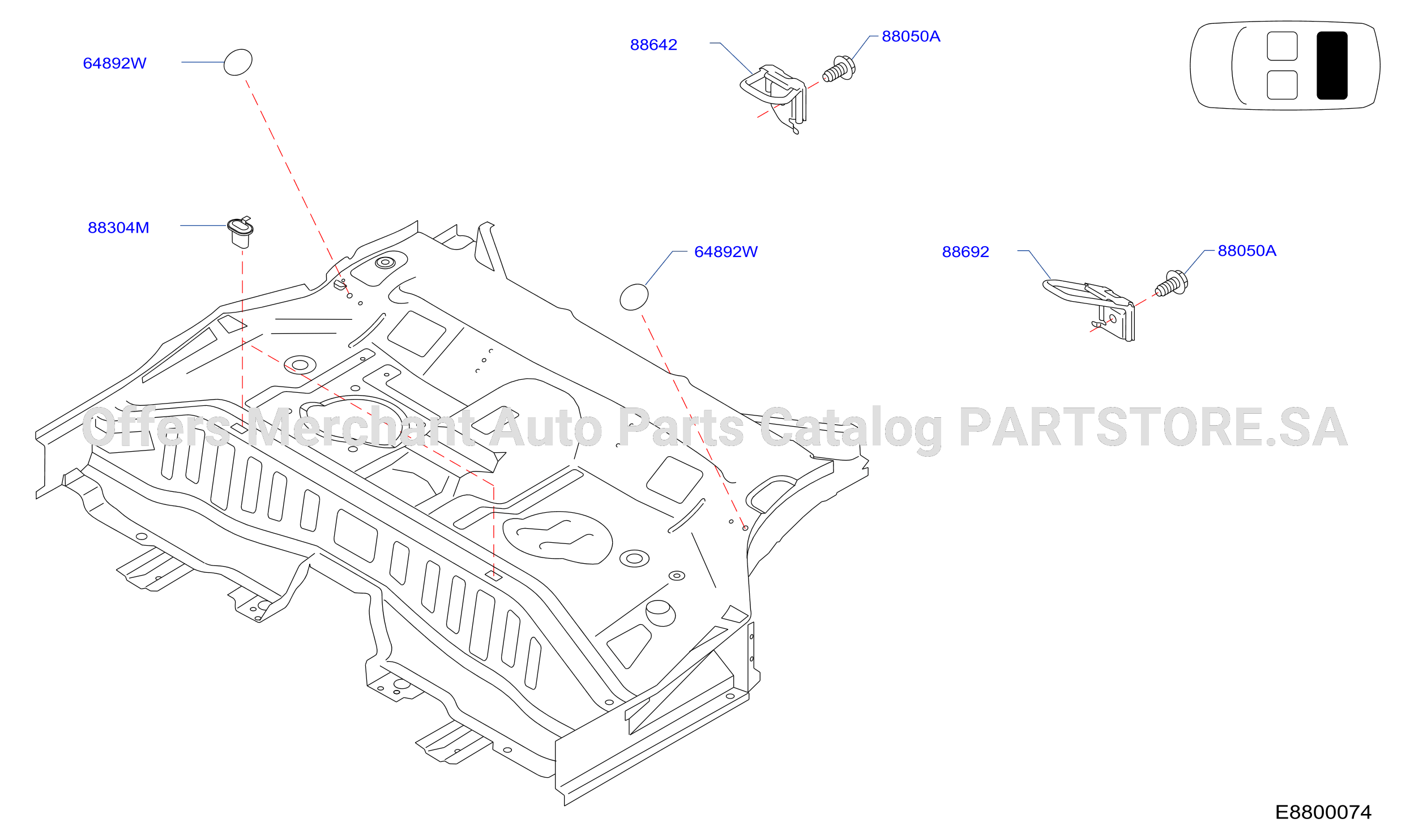 Rear Seat Fixings