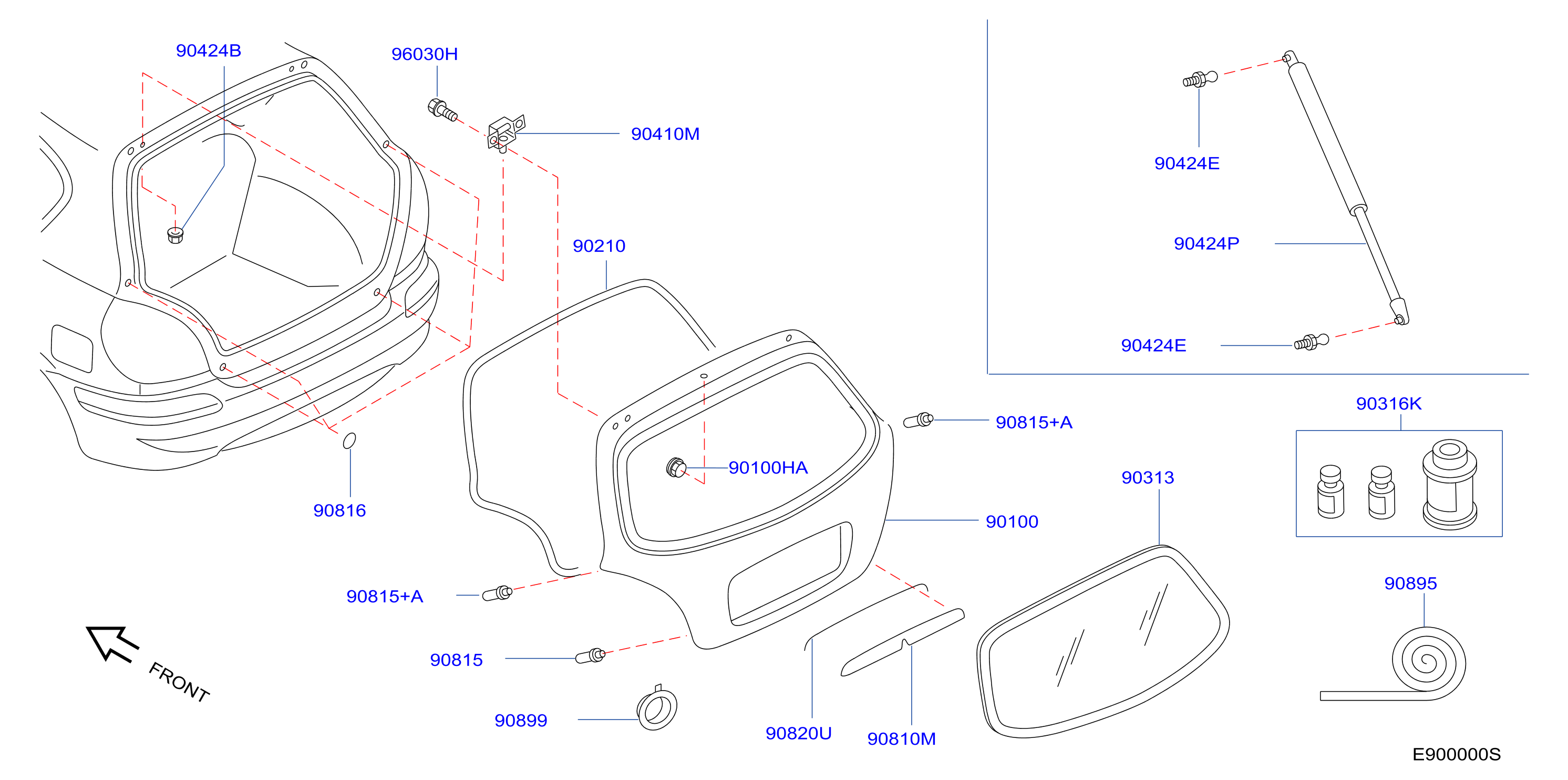 Back Door Panel Fitting