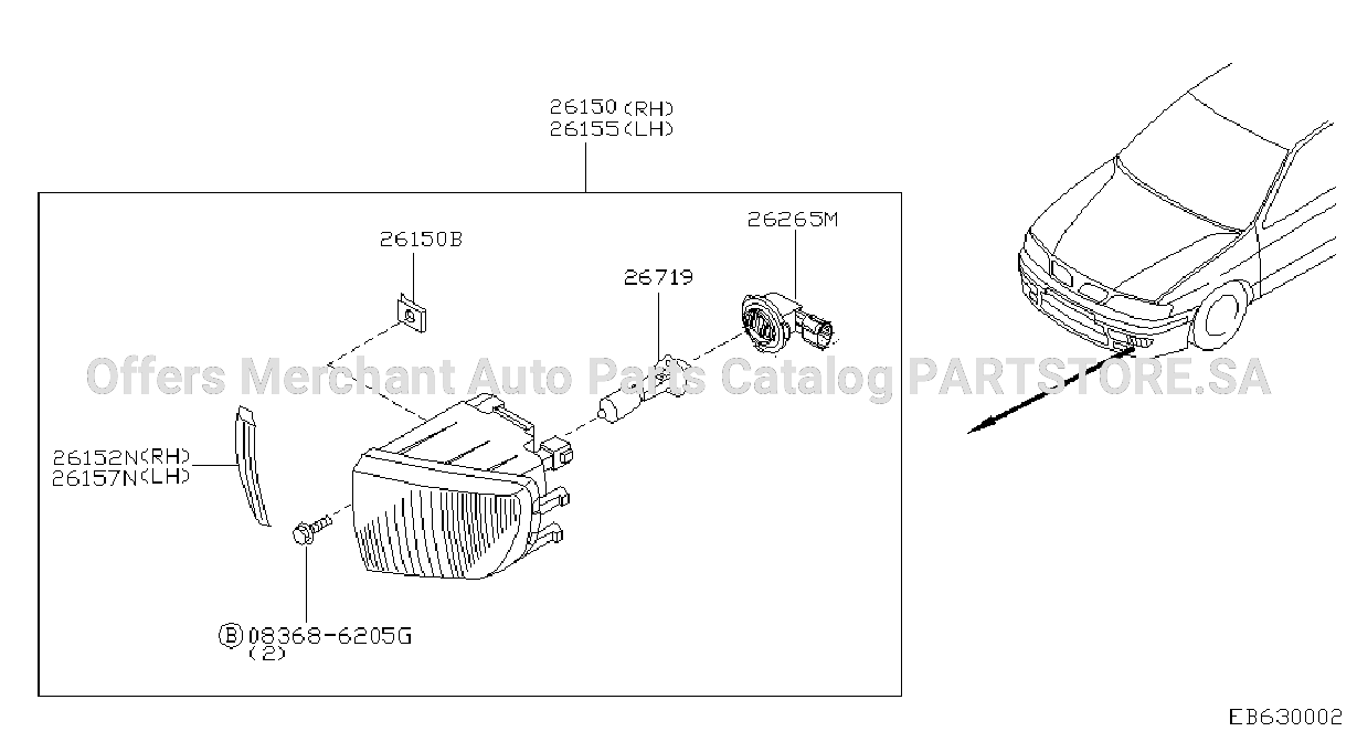 Fog Daytime Running Driving Lamp