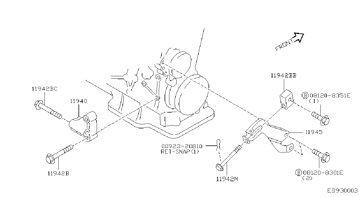 Power Steering Pump Mounting