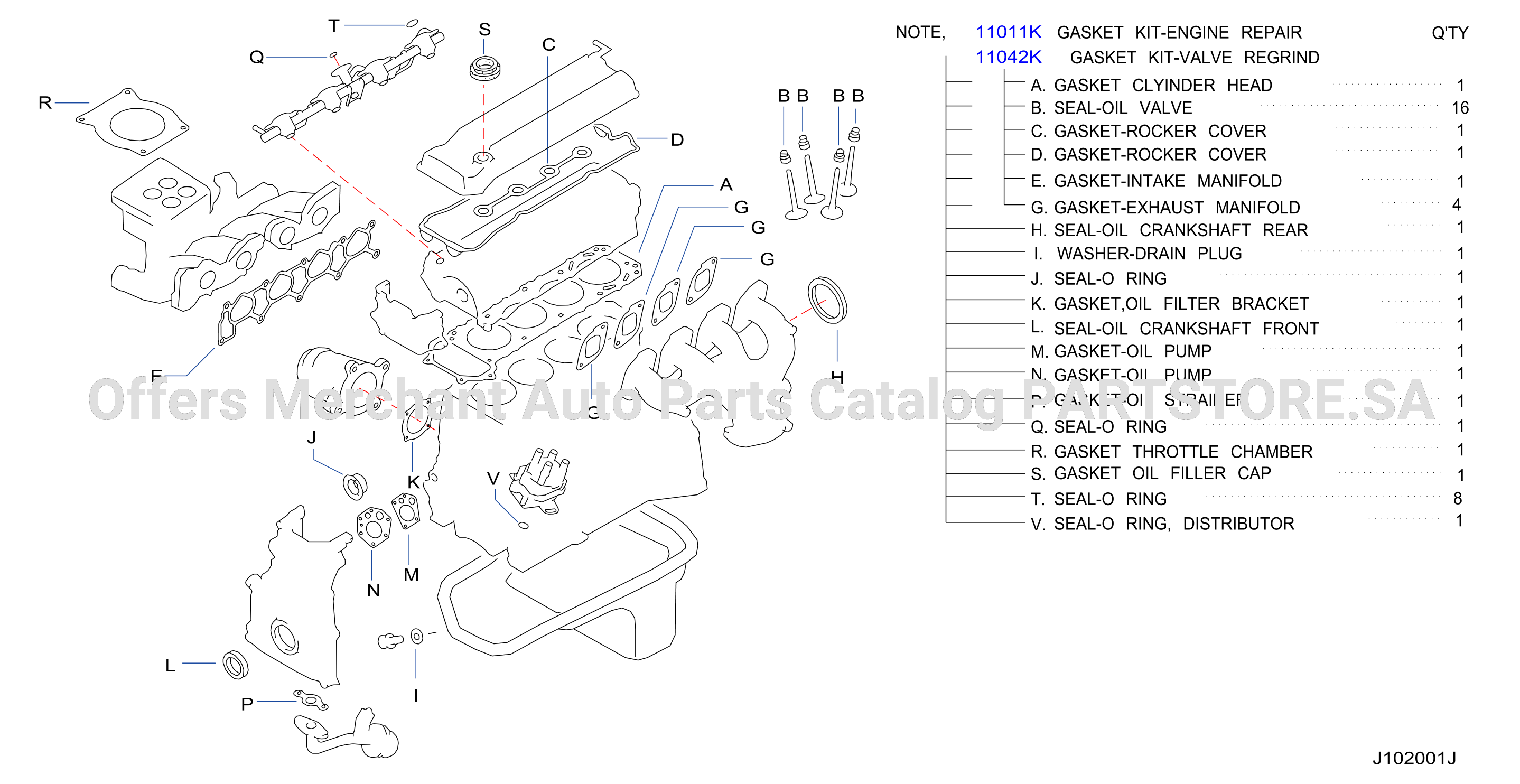 Engine Gasket Kit