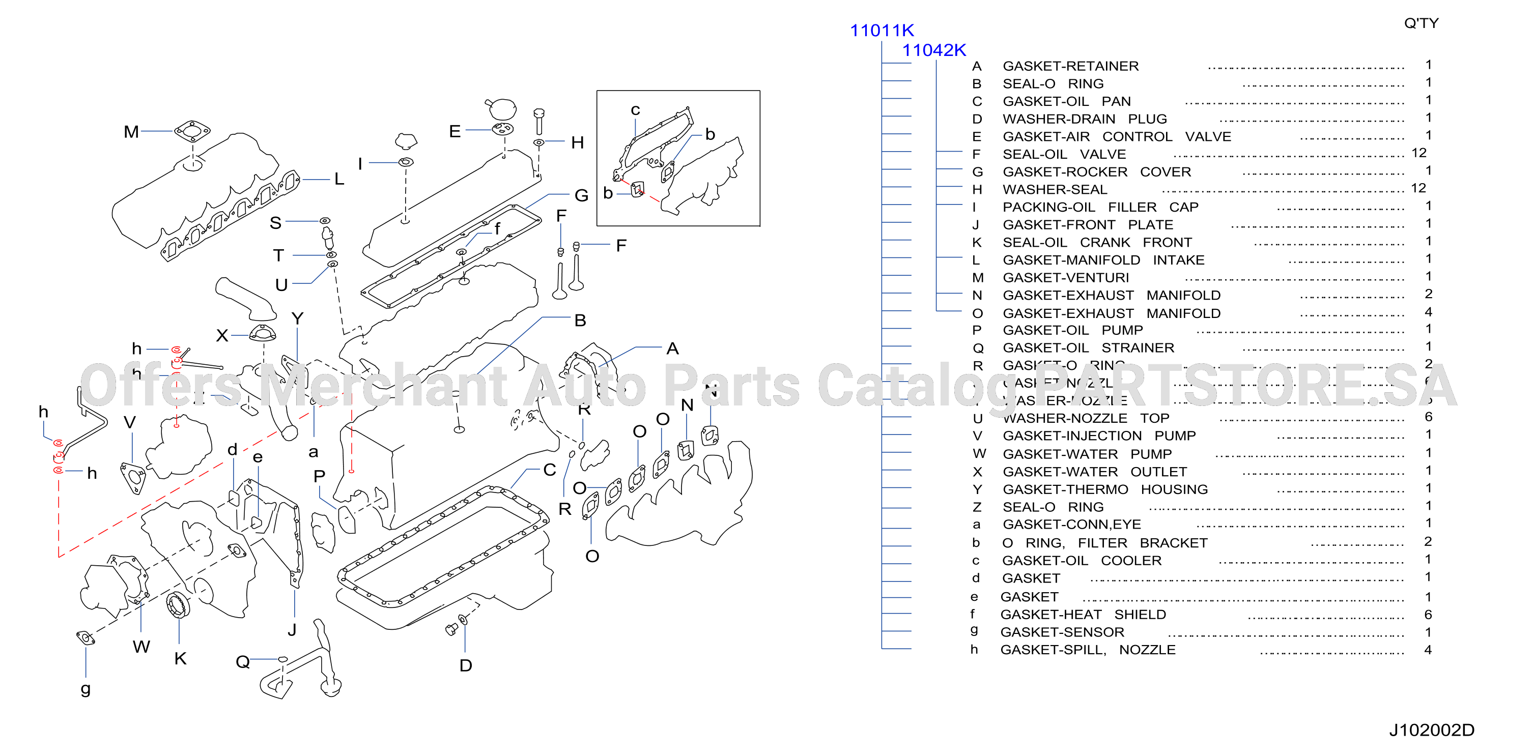 Engine Gasket Kit