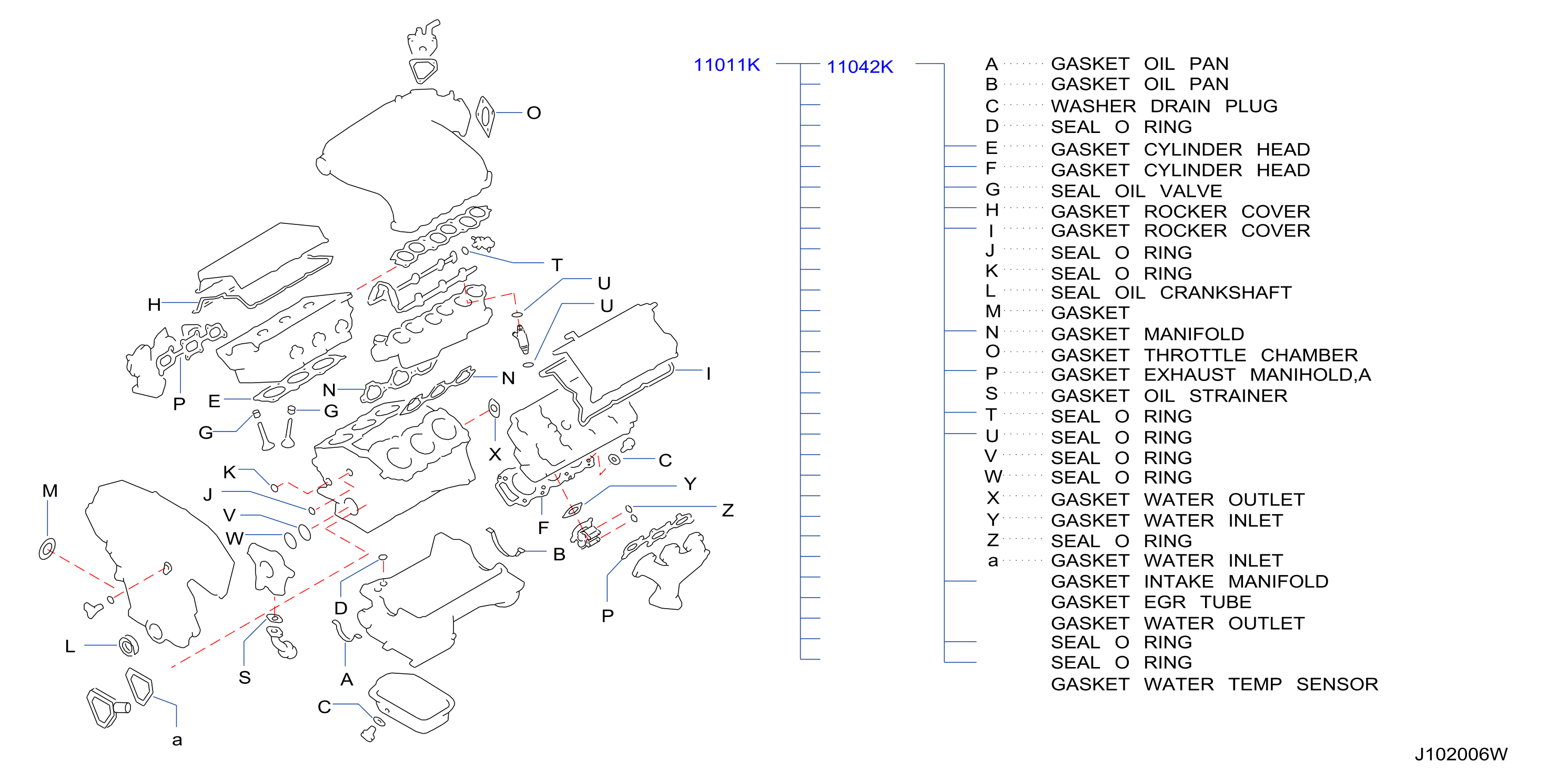 Engine Gasket Kit