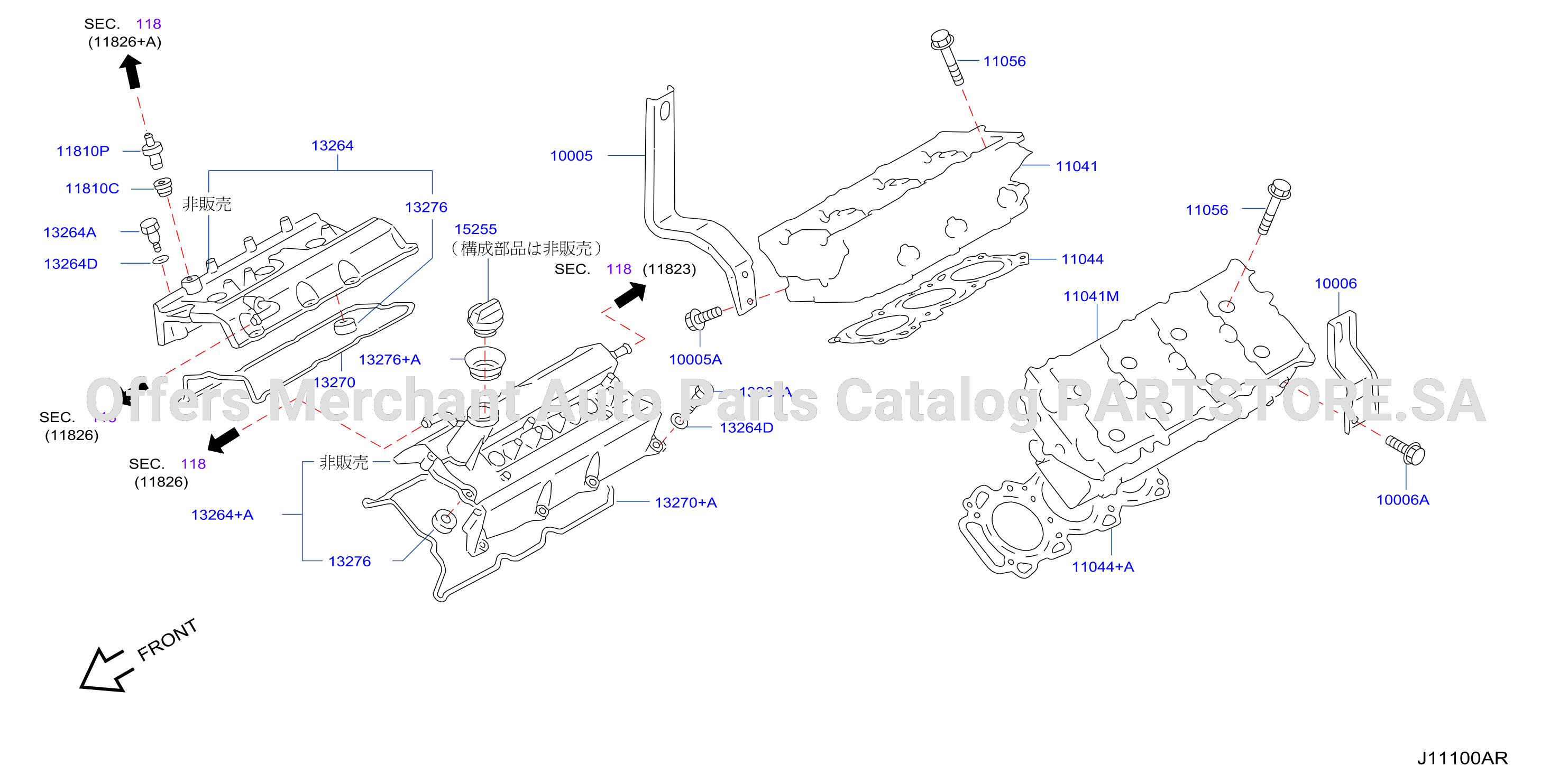 Cylinder Block Oil Pan Component Parts